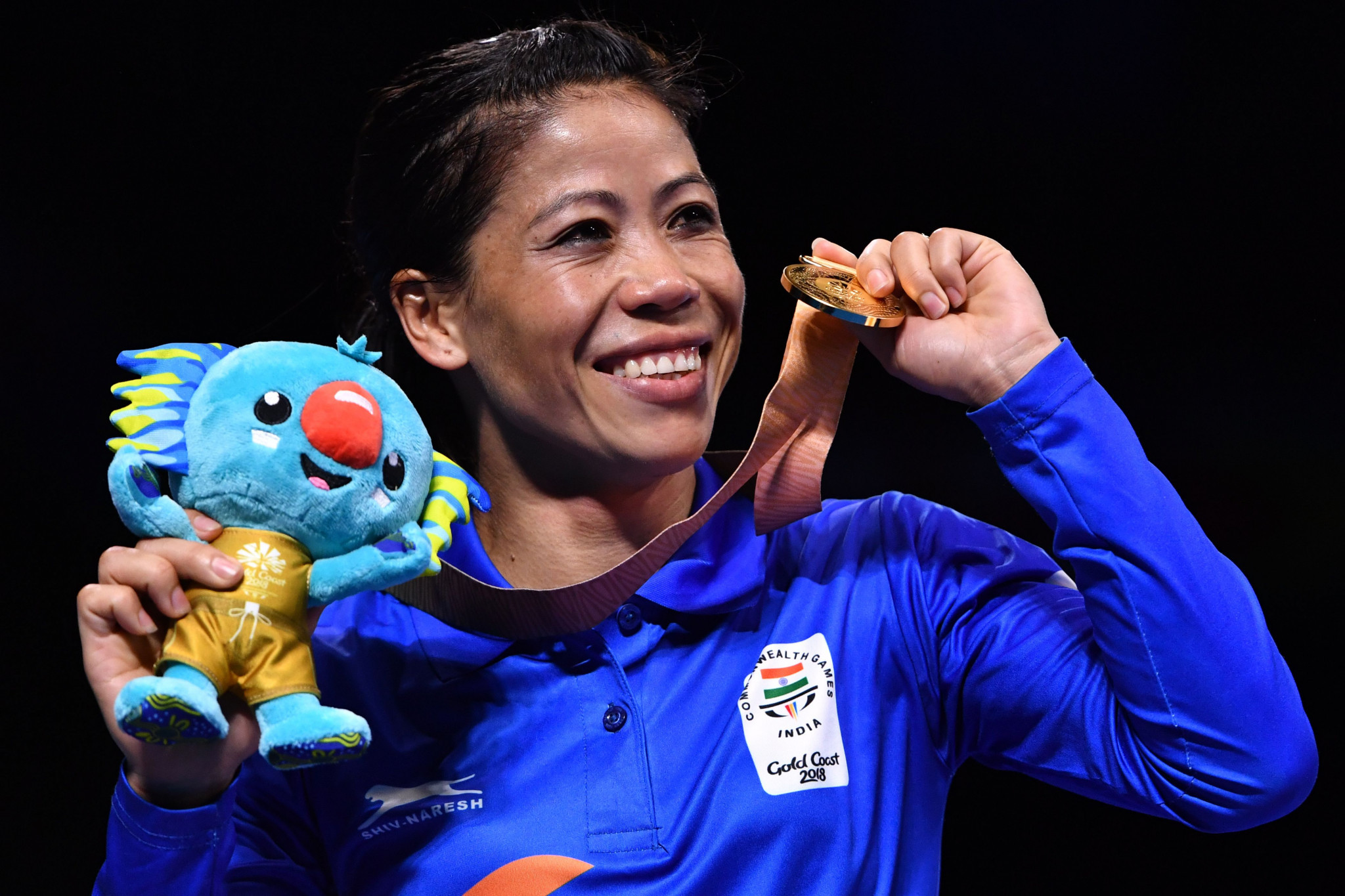 Mary Kom won the women's light flyweight title at the Gold Coast 2018 Commonwealth Games ©Getty Images