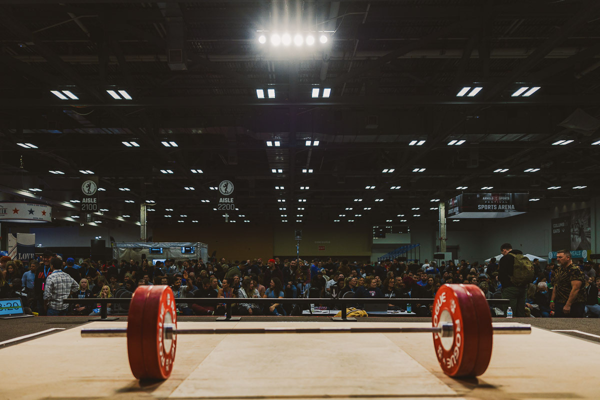 A packed audience at The Arnold Weightlifting Championships in Columbus ©USAW
