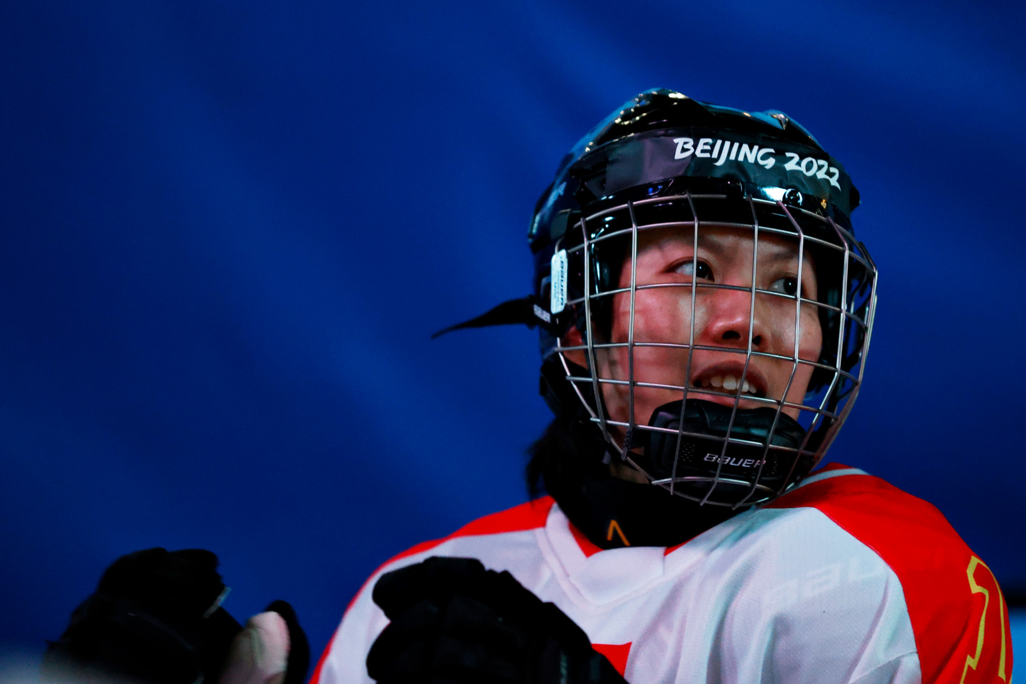 Yu Jing was the only woman to play in Beijing 2022's Para ice hockey tournament ©Getty Images