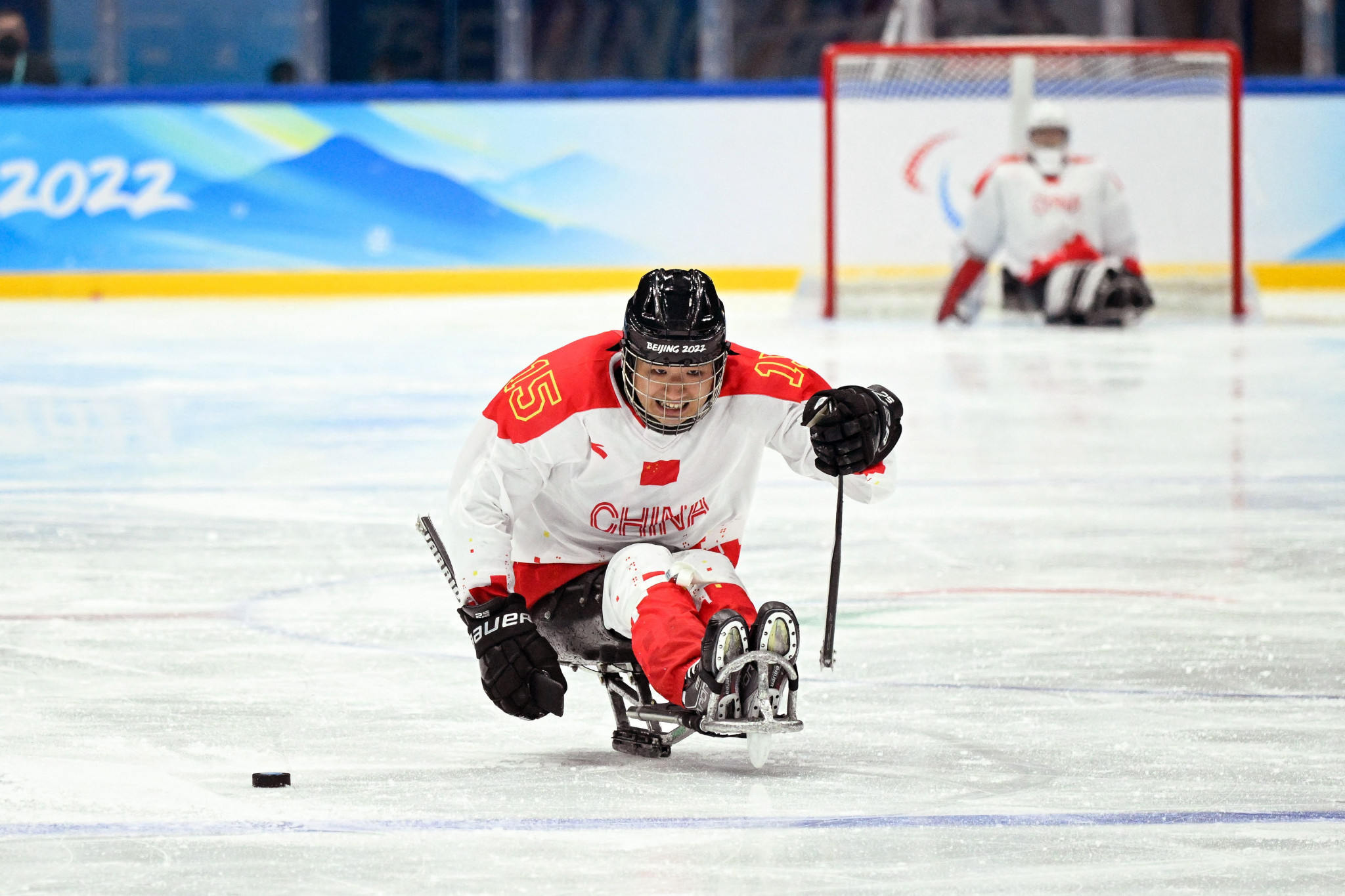 China have progressed to the semi-finals of the Para ice hockey ©Getty Images