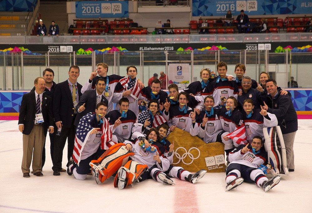 The United States clinched gold with a 5-2 victory over Canada ©YIS/IOC