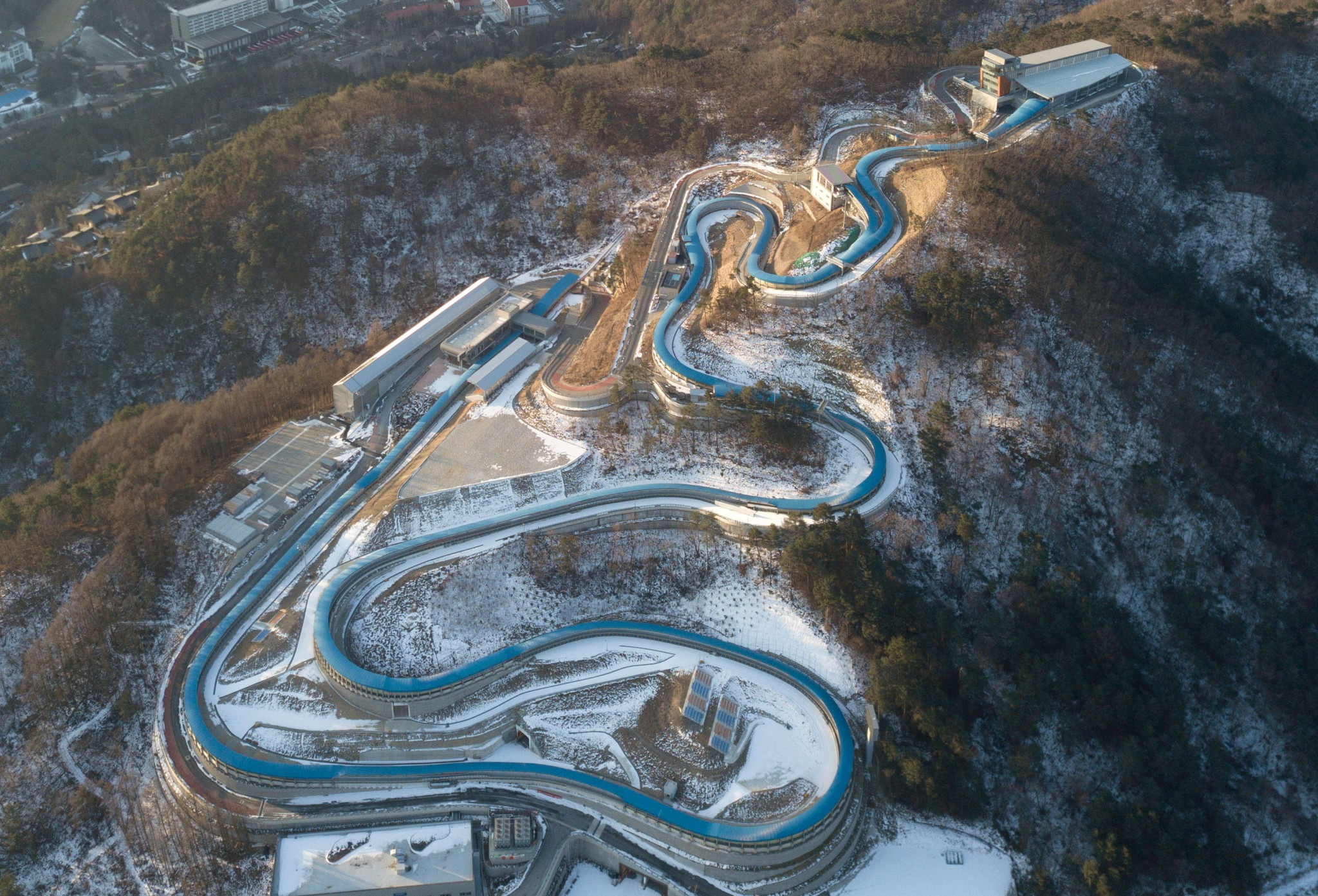 The Pyeongchang 2018 sliding venue hasn't been used on the World Cup circuit since the Games ©Getty Images