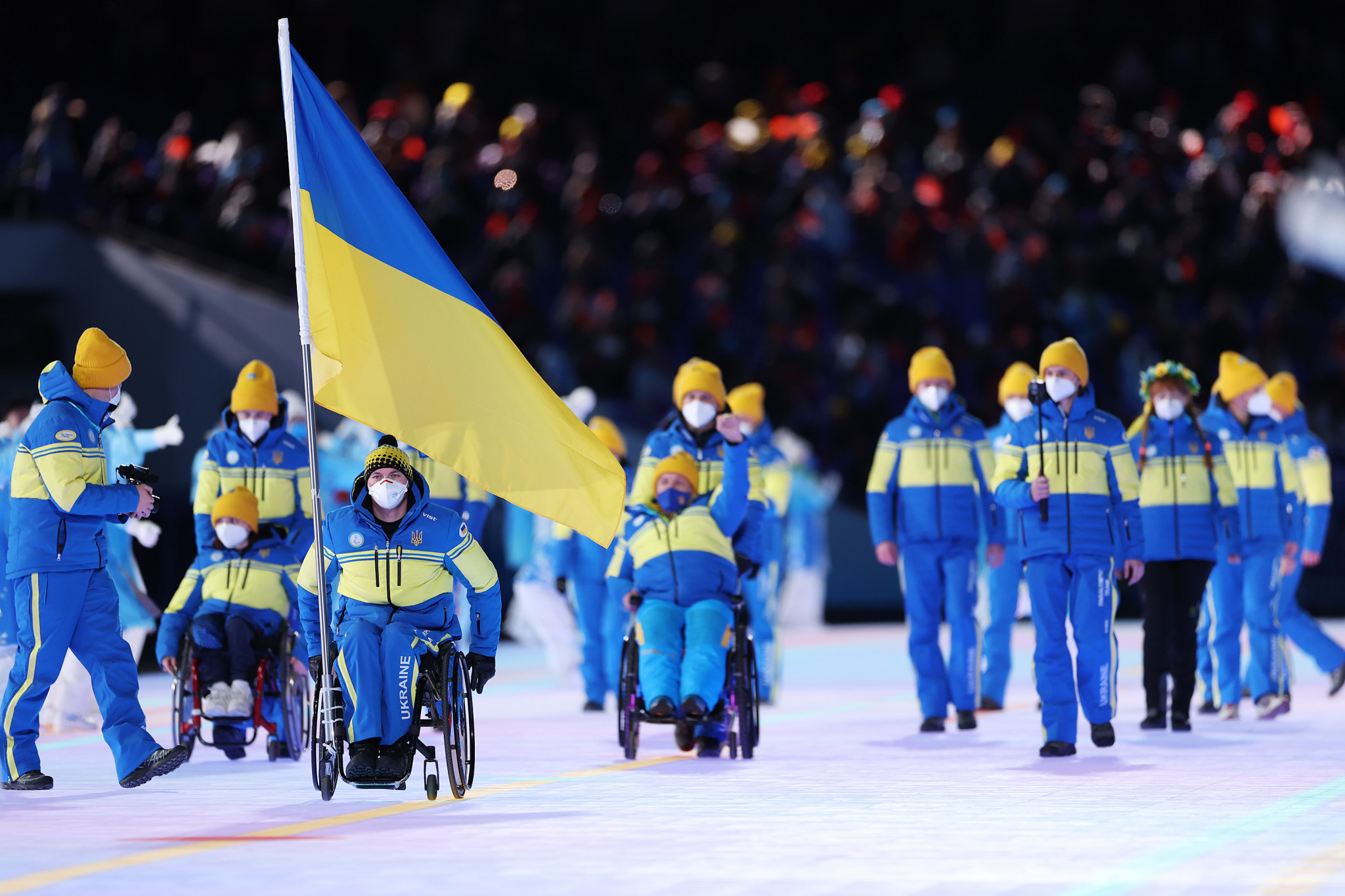 Ukraine's Beijing 2022 Paralympic team are among the contenders for The Visa Award ©Getty Images