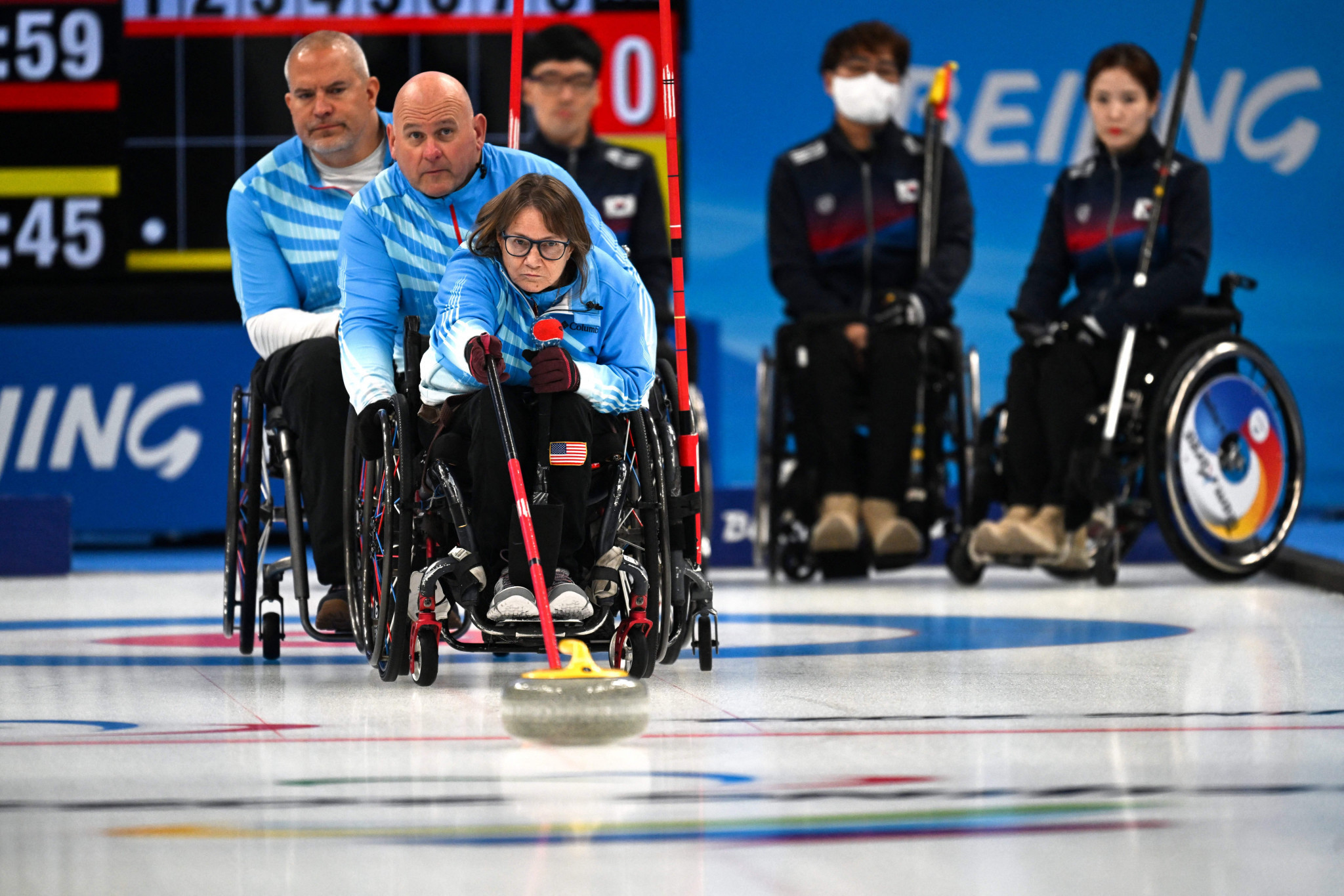 The United States failed to progress to the semi-finals of the wheelchair curling ©Getty Images