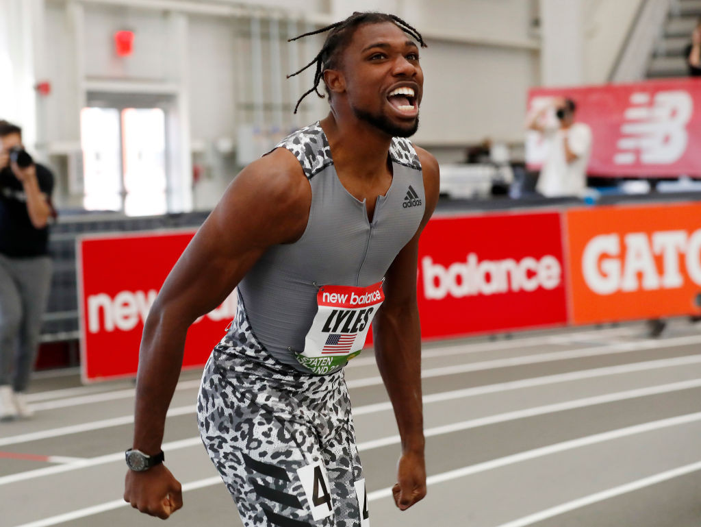 United States' 200 metres Olympic bronze medallist and world champion Noah Lyles is among elite athletes to have welcomed the idea of introducing team trophies to the World Athletics Championships ©Getty Images