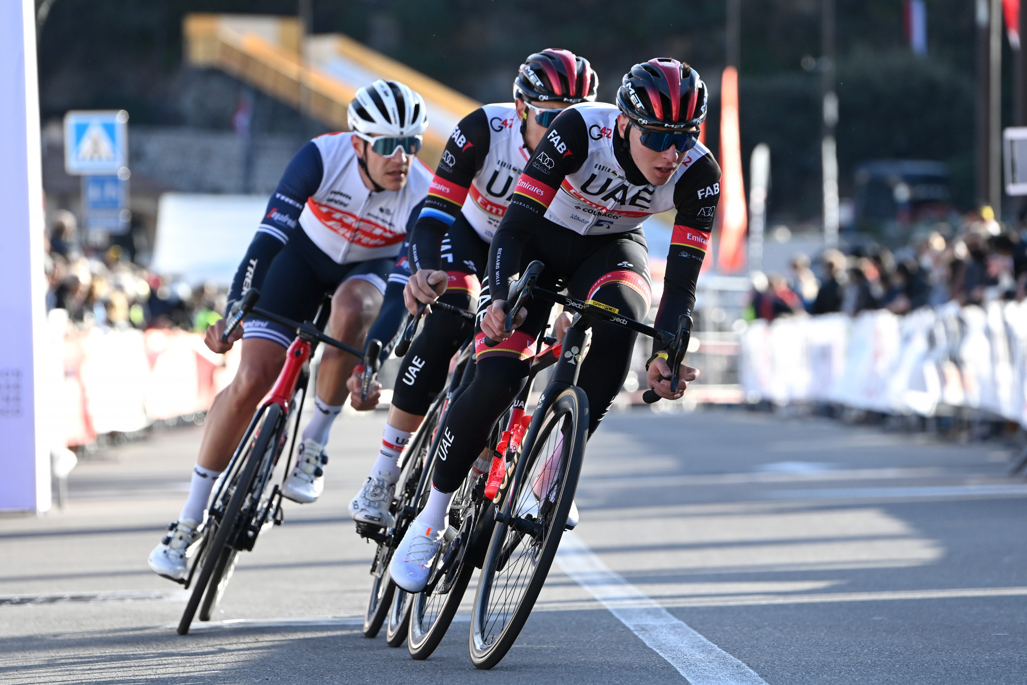 Pogačar wins fourth stage of Tirreno-Adriatico and takes race lead