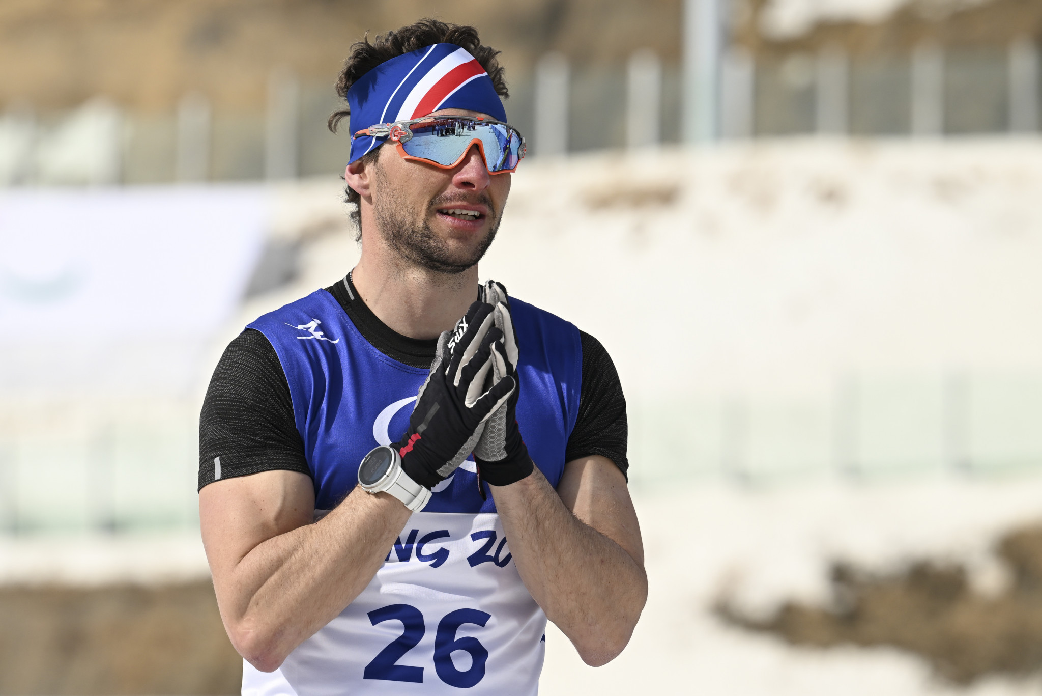 France's Benjamin Daviet secured his first biathlon gold medal of this year's Paralympics ©Getty Images