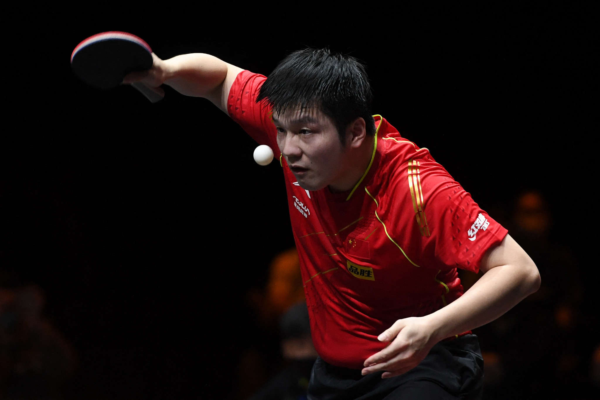 Fan Zhendong started with a win in the men's singles ©Getty Images
