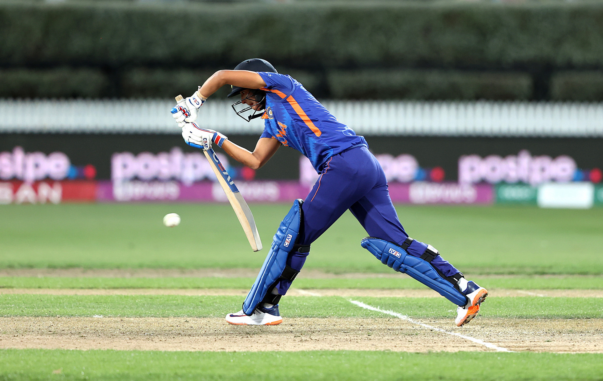 Harmanpreet Kaur scored 109 as India registered a massive 155-run win over West Indies at the Women's Cricket World Cup ©Getty Images 