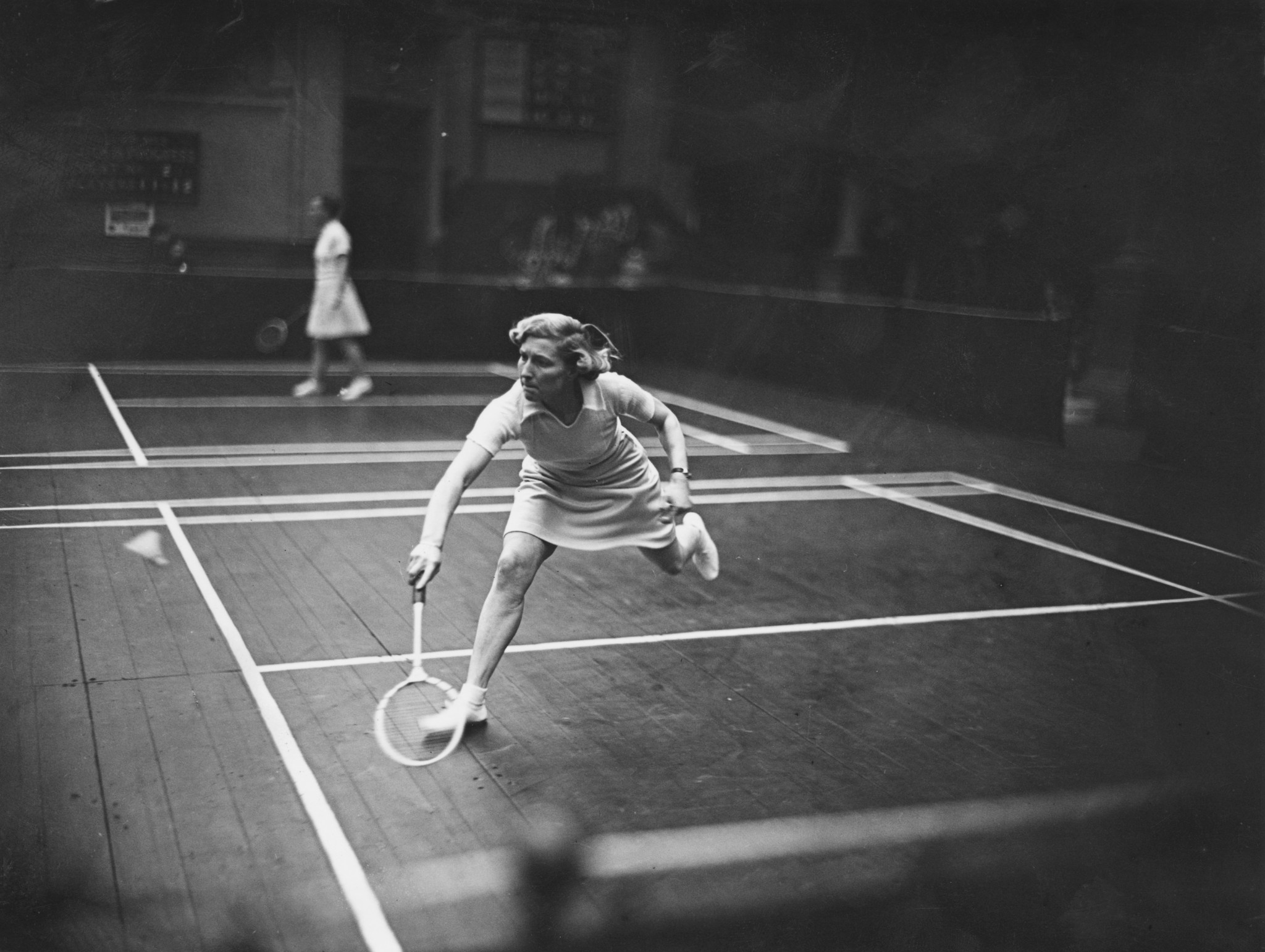 Betty Uber won the mixed doubles eight times at the All England Badminton Championships ©Getty Images