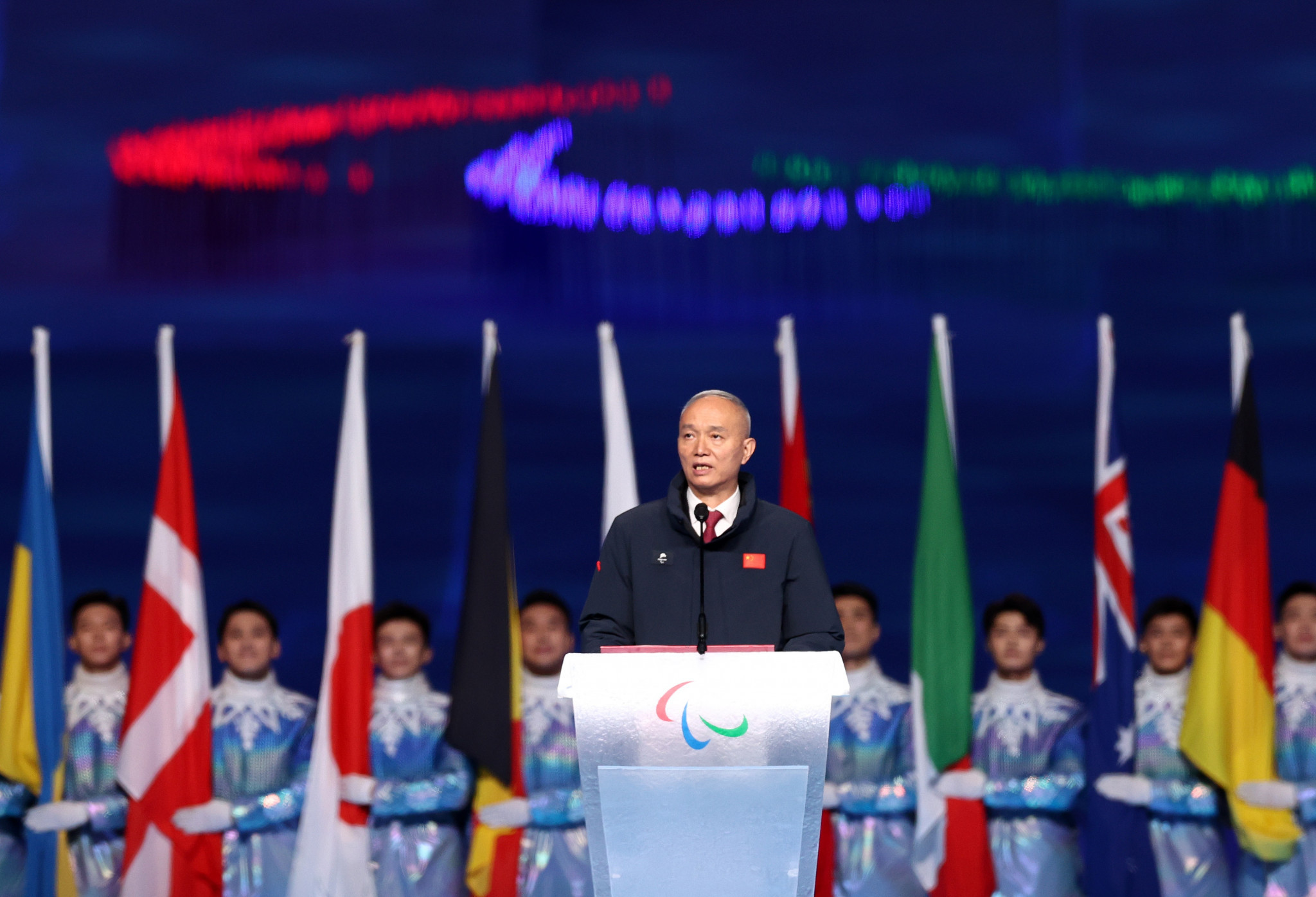 Beijing 2022 President Cai Qi is one of eight recipients of the Paralympic Games Appreciation Token ©Getty Images