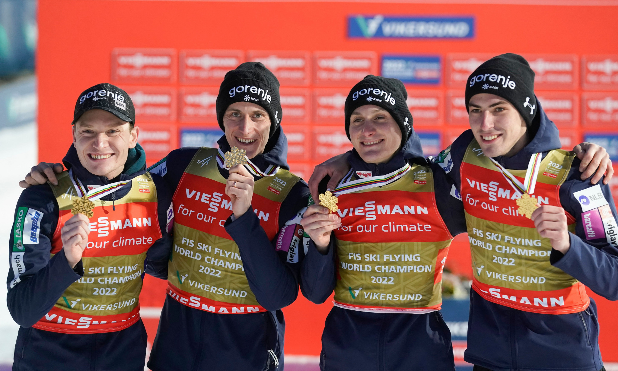 Slovenia lift team title at FIS Ski Flying World Championships for first time 