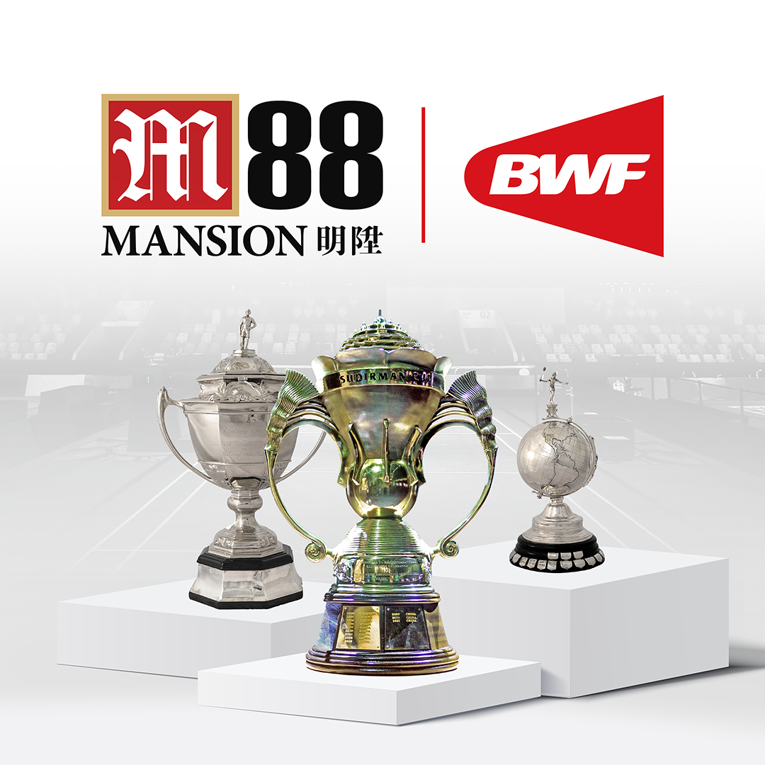M88 is considered to be Asia's best online betting and gaming platform ©Badminton World Federation

