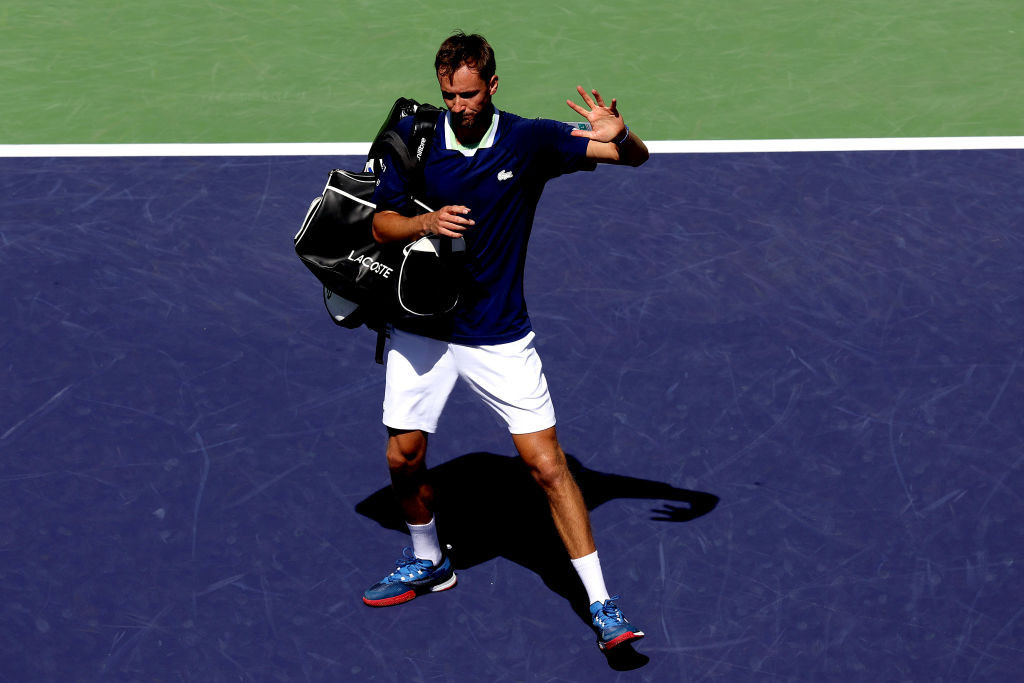 Medvedev’s Indian Wells defeat by Monfils restores Djokovic to world number one spot
