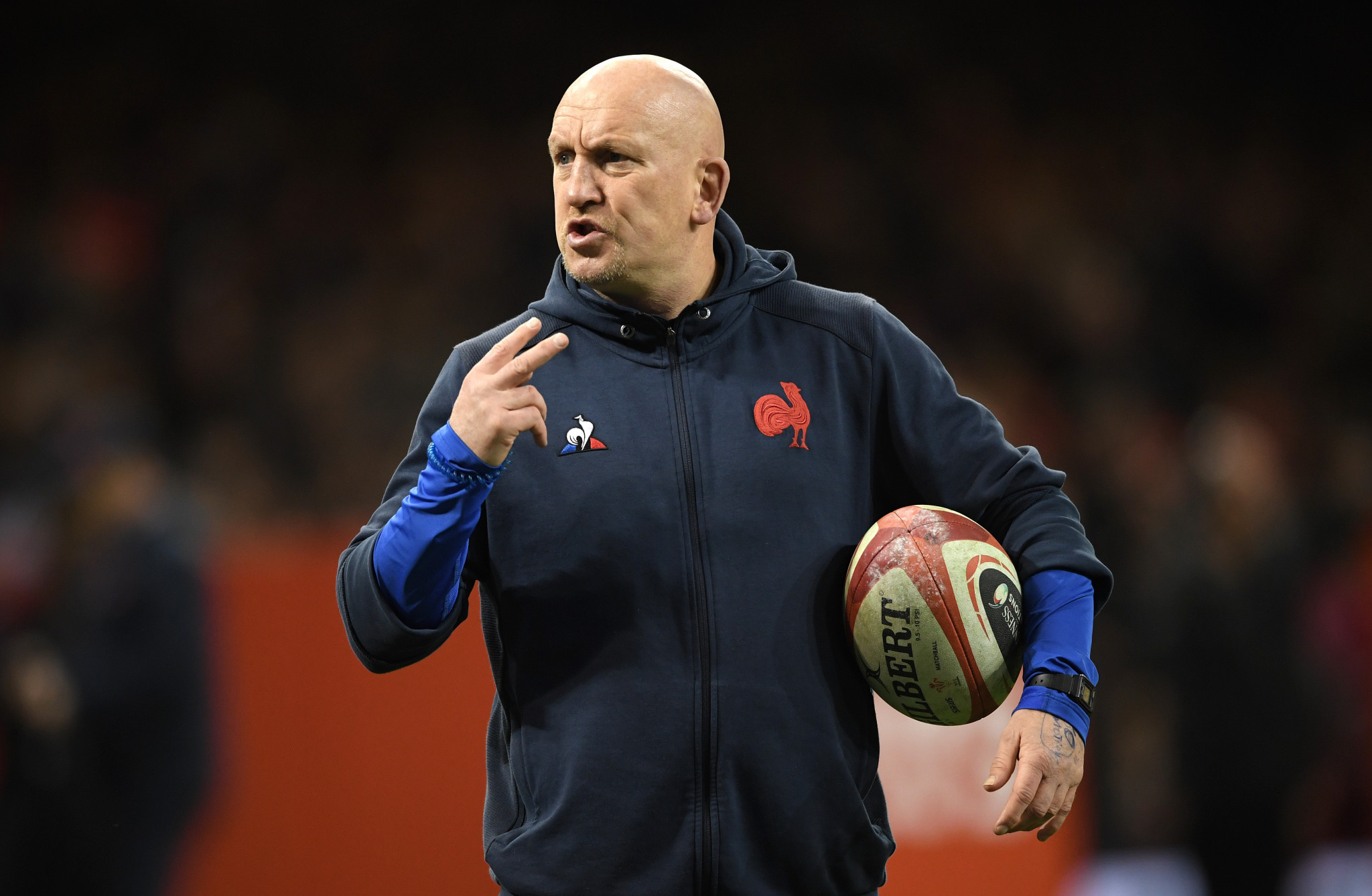 The influence of French defensive coach Shaun Edwards is a key part of the changing of the rugby union side's mentality ©Getty Images