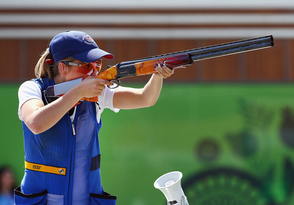 Britain's Amber Hill won the women's skeet at the ISSF World Cup in Nicosia ©Getty Images