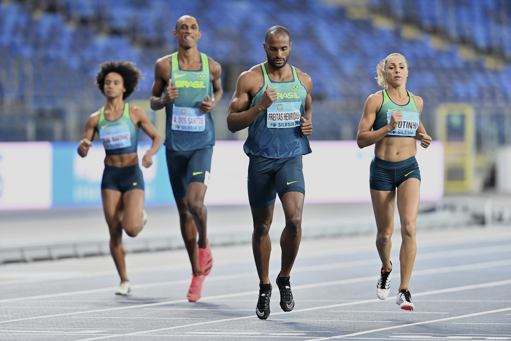 World Athletics announced that for future 400 metres mixed relay races at major Championships the order will be man, woman, man, woman ©Getty Images