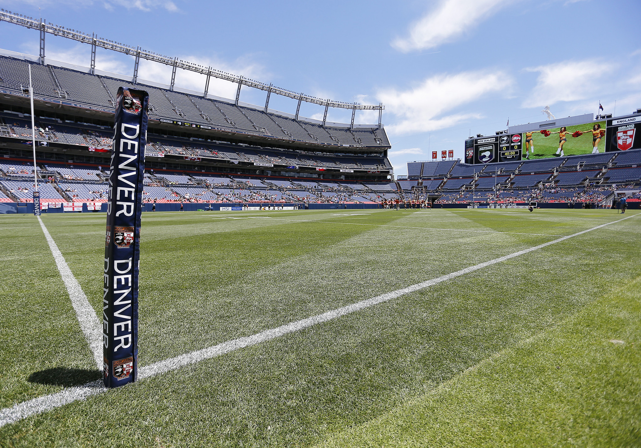 World Rugby chief executive Alan Gilpin visited the Empower Field in Denver, one of the proposed venues for the 2031 and 2033 Rugby World Cups ©Getty Images