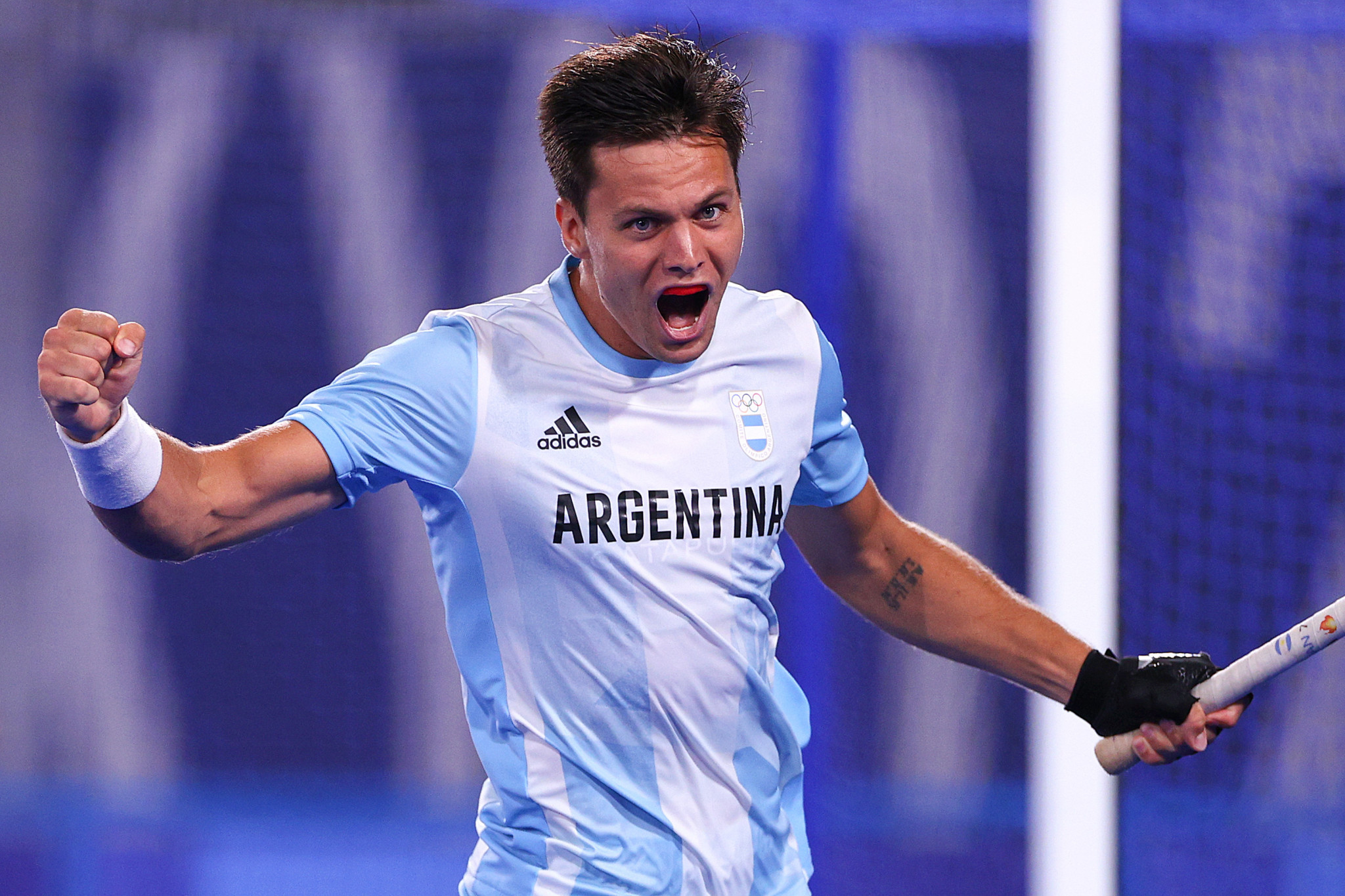 Nicolas Keenan scored Argentina's second goal of the match ©Getty Images