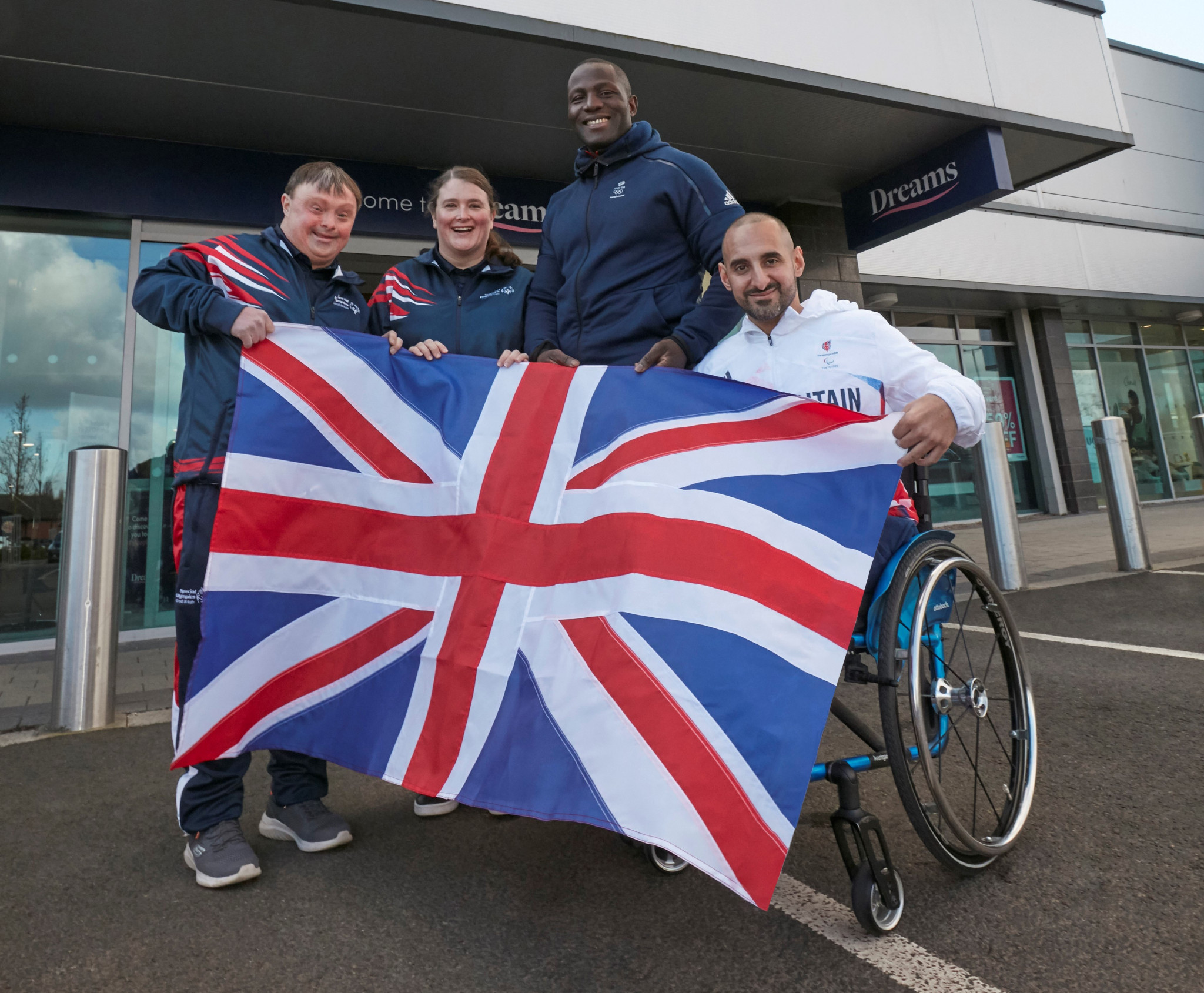 Dreams has become the first brand to sponsor Special Olympics GB, the British Olympic Association and the British Paralympic Association ©Special Olympics GB