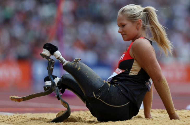 Martina Caironi recently equalled the long jump T42 world record set by Germany's Vanessa Low