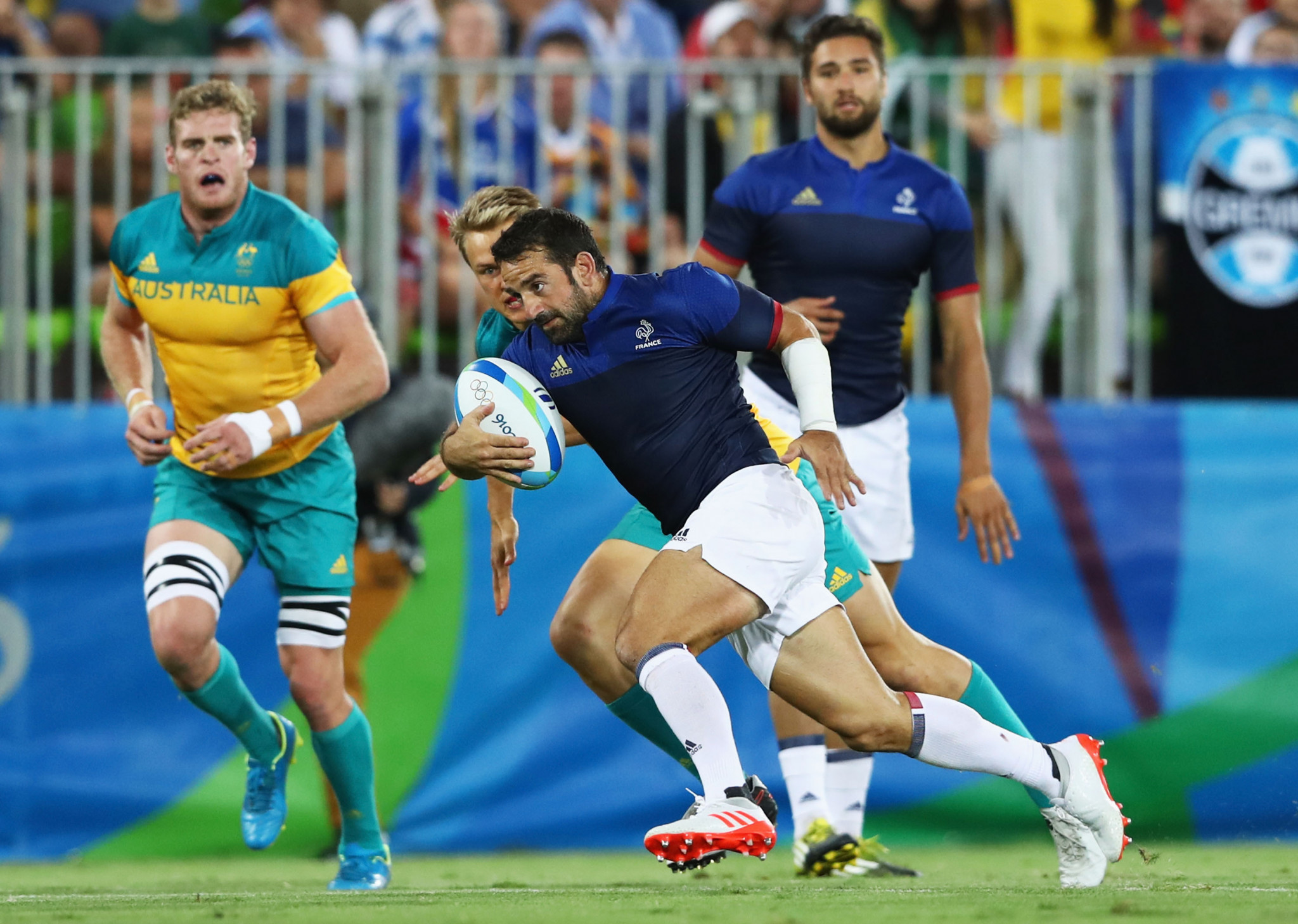 France's team finished seventh in the rugby sevens at Rio 2016, but failed to qualify for Tokyo 2020 ©Getty Images