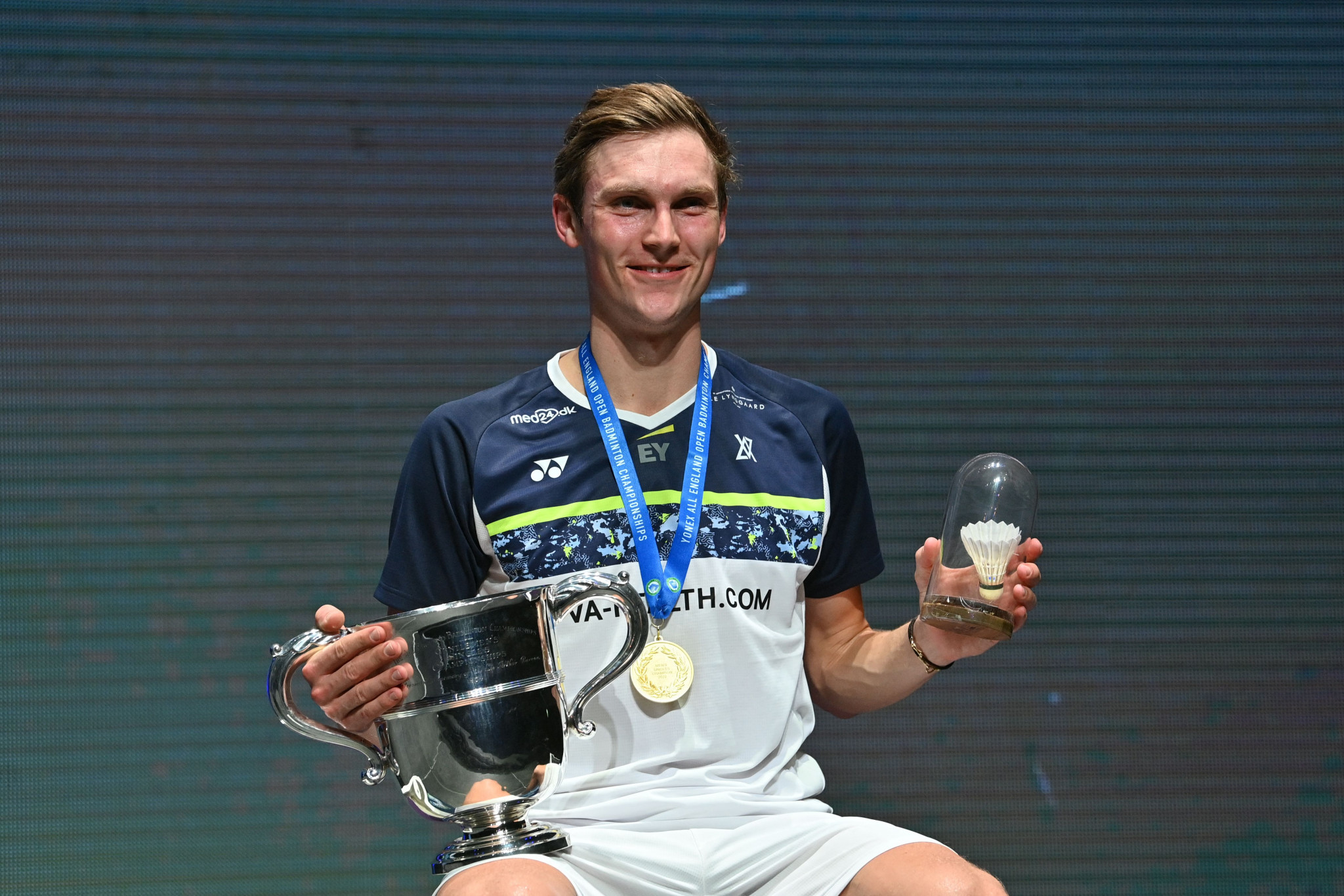 Viktor Axelsen earned his second All England Open Badminton Championships title ©Getty Images