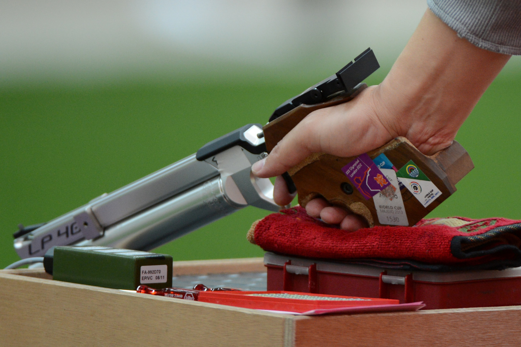 The 10 metre European Shooting Championships began today in Hamar with individual junior golds decided in air pistol and air rifle categories ©Getty Images