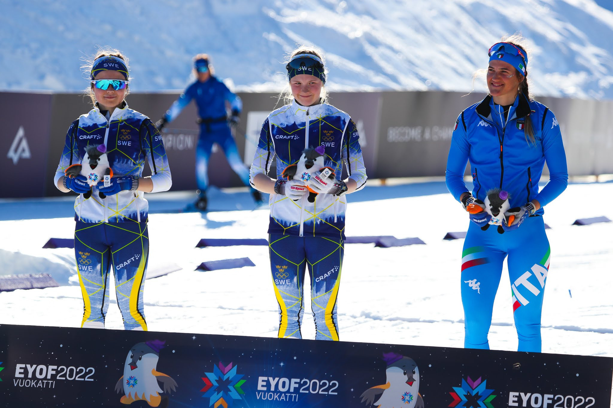 Sweden's Lisa Eriksson prevailed by more than half-a-minute in the women's 7.5km freestyle ©EYOF 2022 Vuokatti