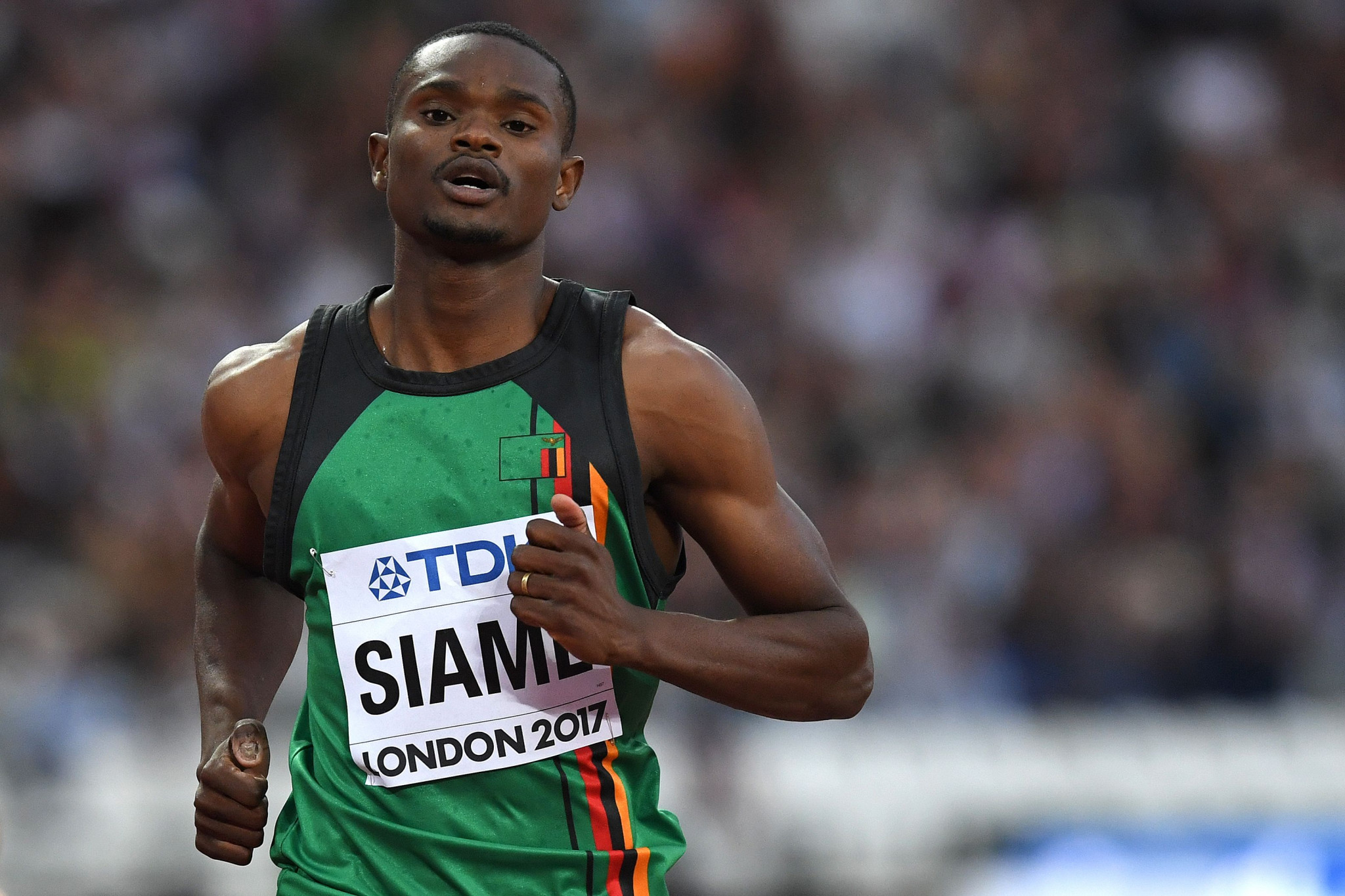Sydney Siame is the reigning African Games champion over 200 metres ©Getty Images