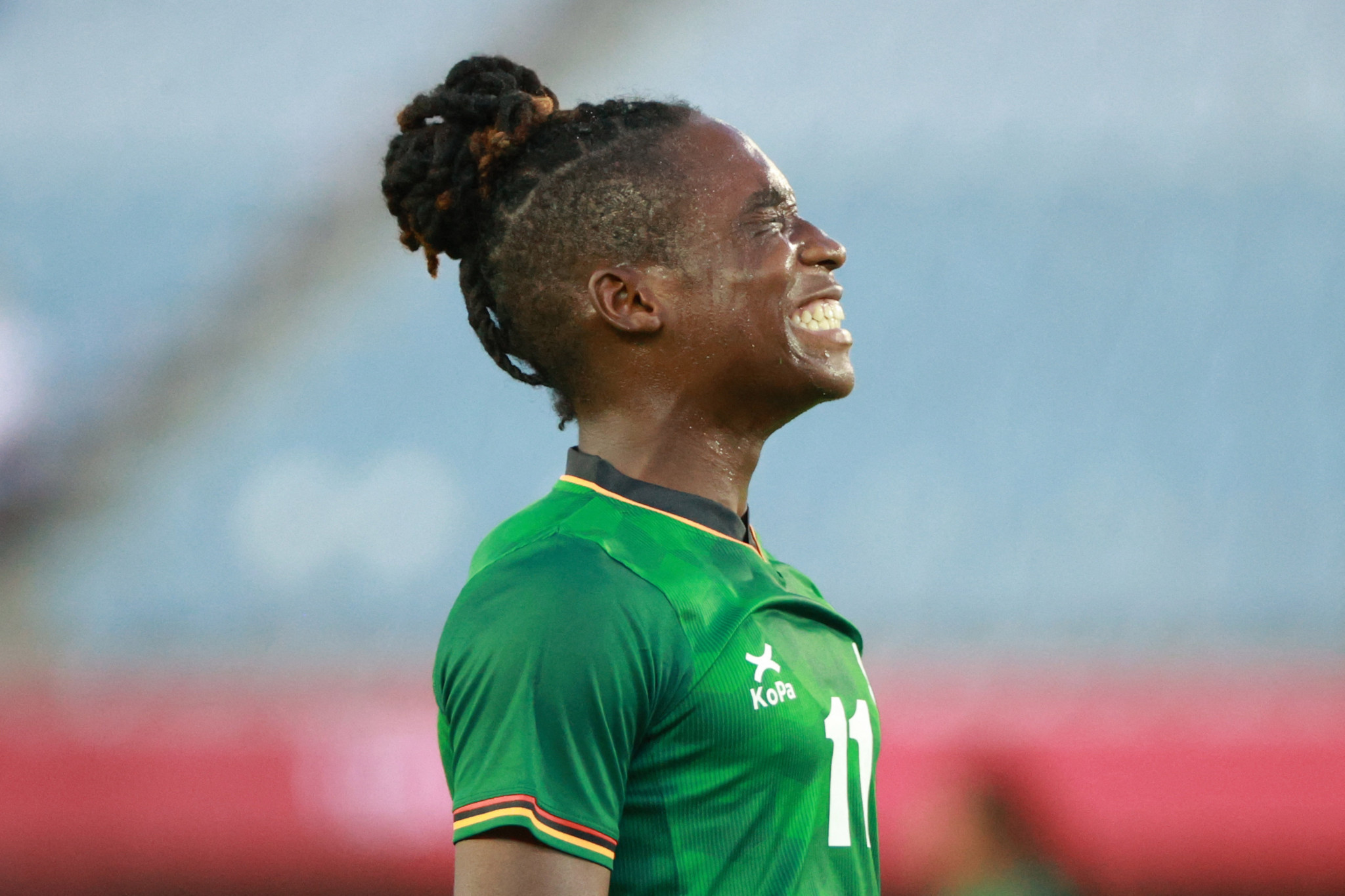 Barbra Banda scored two hat-tricks for Zambia at Tokyo 2020 ©Getty Images