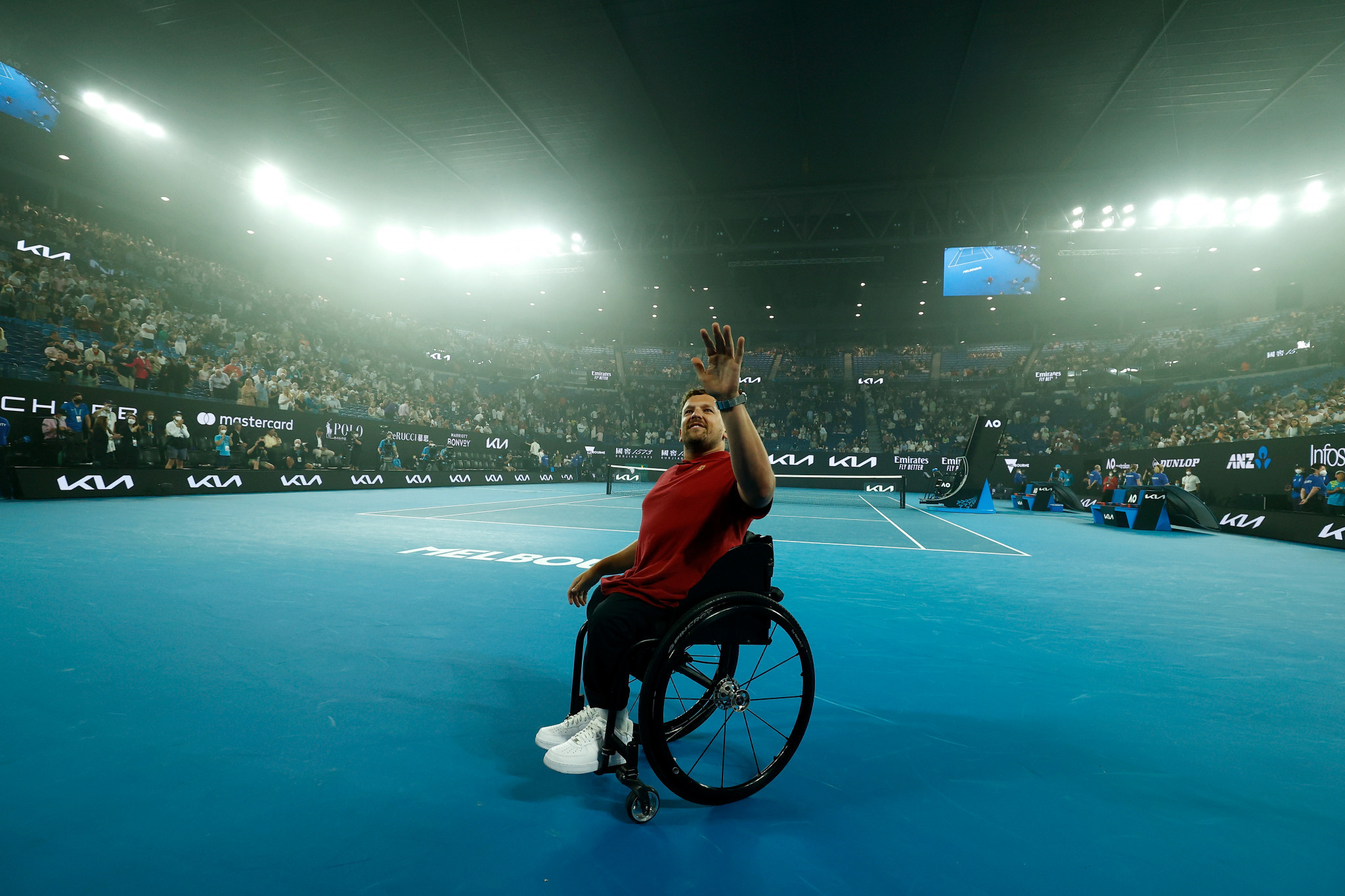 Dylan Alcott retired from wheelchair tennis after the Australian Open in January ©Getty Images