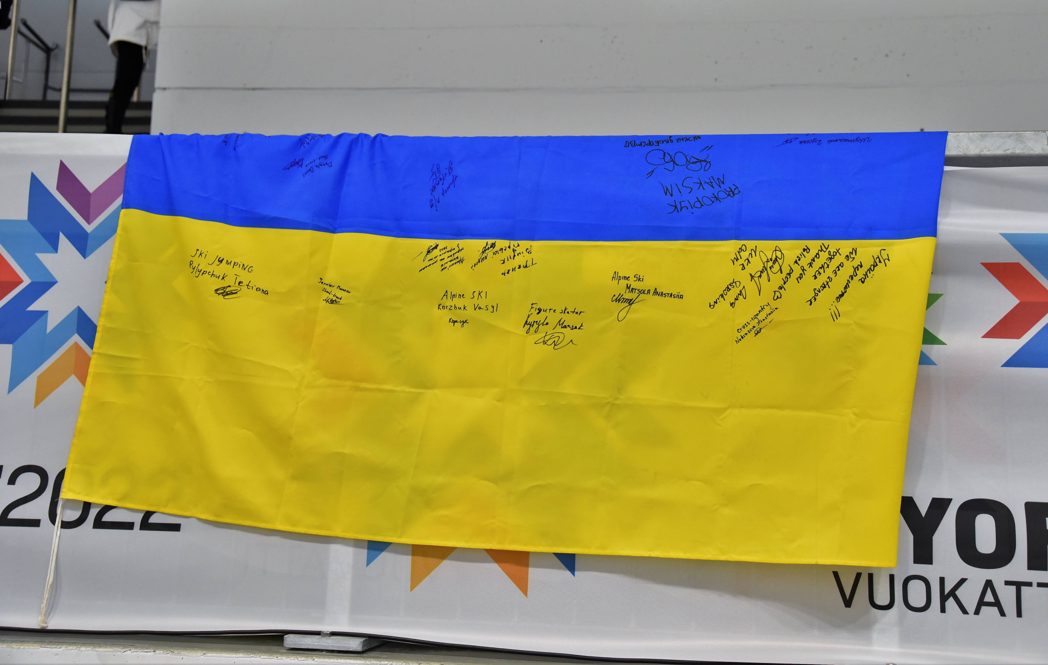 Ukraine's team of 26 athletes has been well received at the Winter EYOF in Vuokatti ©Matti Leinonen/EYOF 2022 Vuokatti