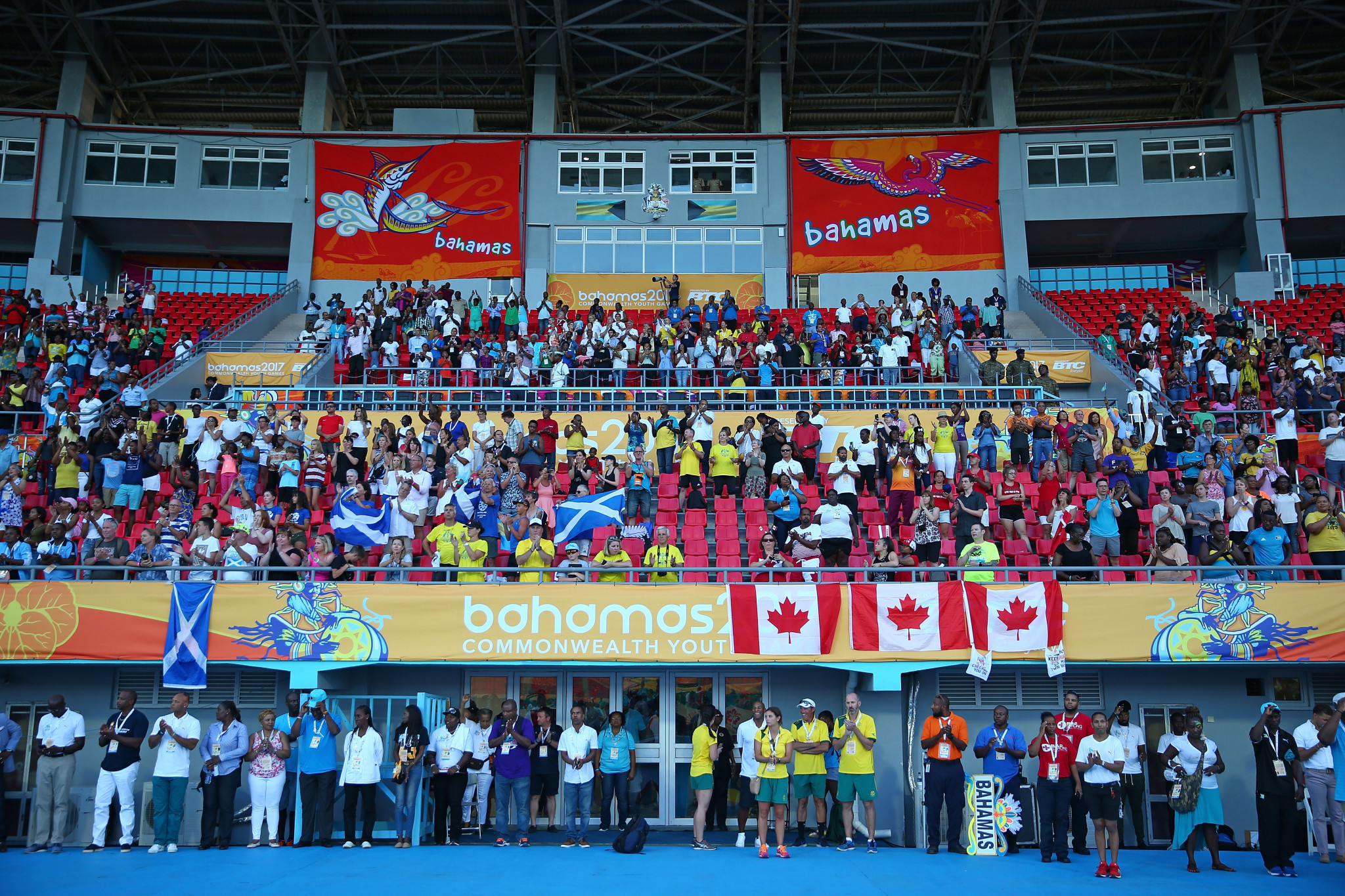 Bahamas hosted the Commonwealth Youth Games in 2017 ©Getty Images
