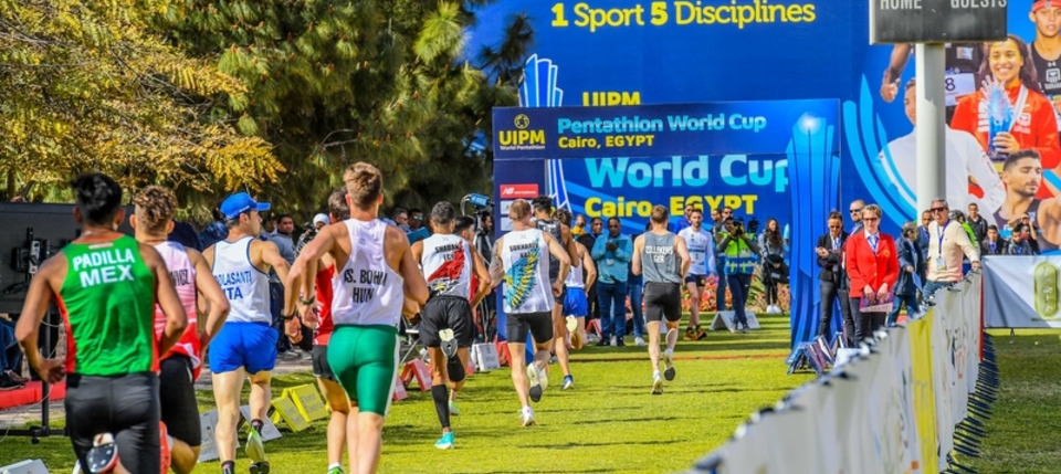 Egyptian duo lead men's qualifying at UIPM World Cup in Cairo