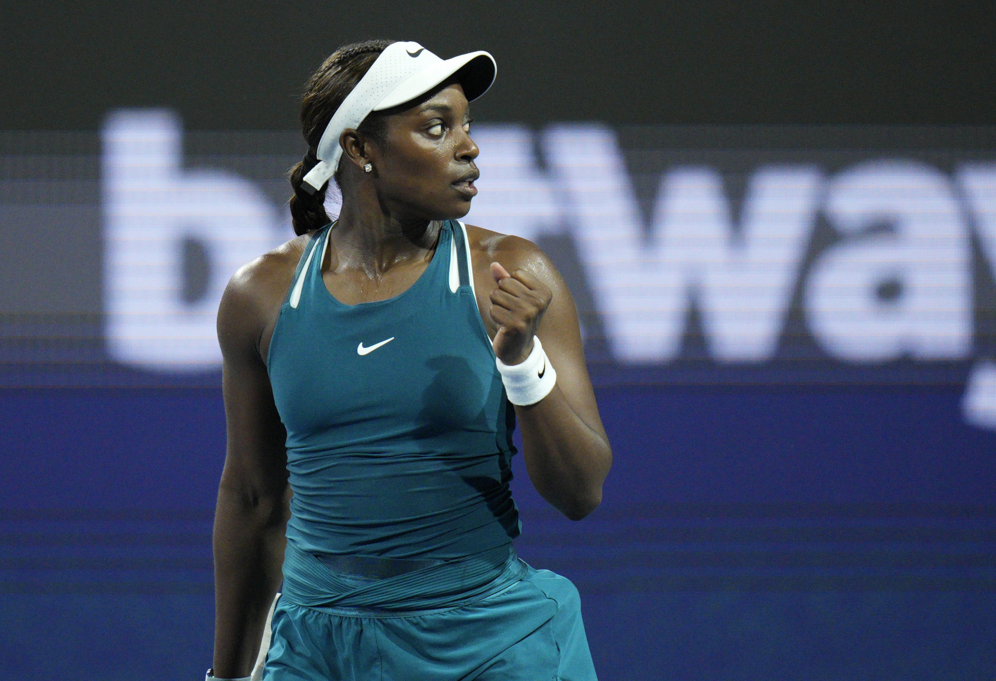 Former Miami Open champion Sloane Stephens got her campaign off to a winning start ©Getty Images