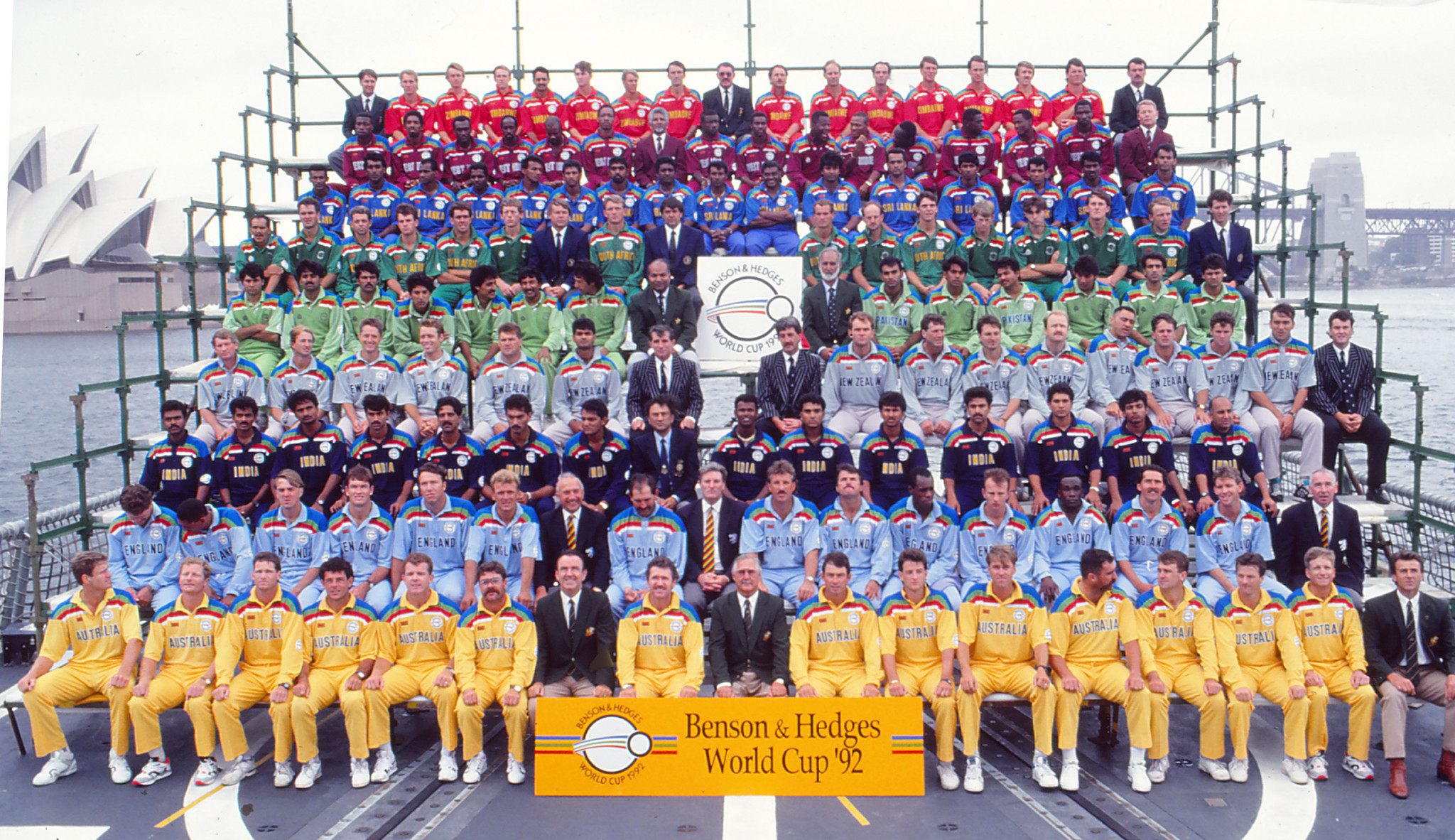 This was the first Cricket World Cup at which coloured clothing was worn ©Getty Images