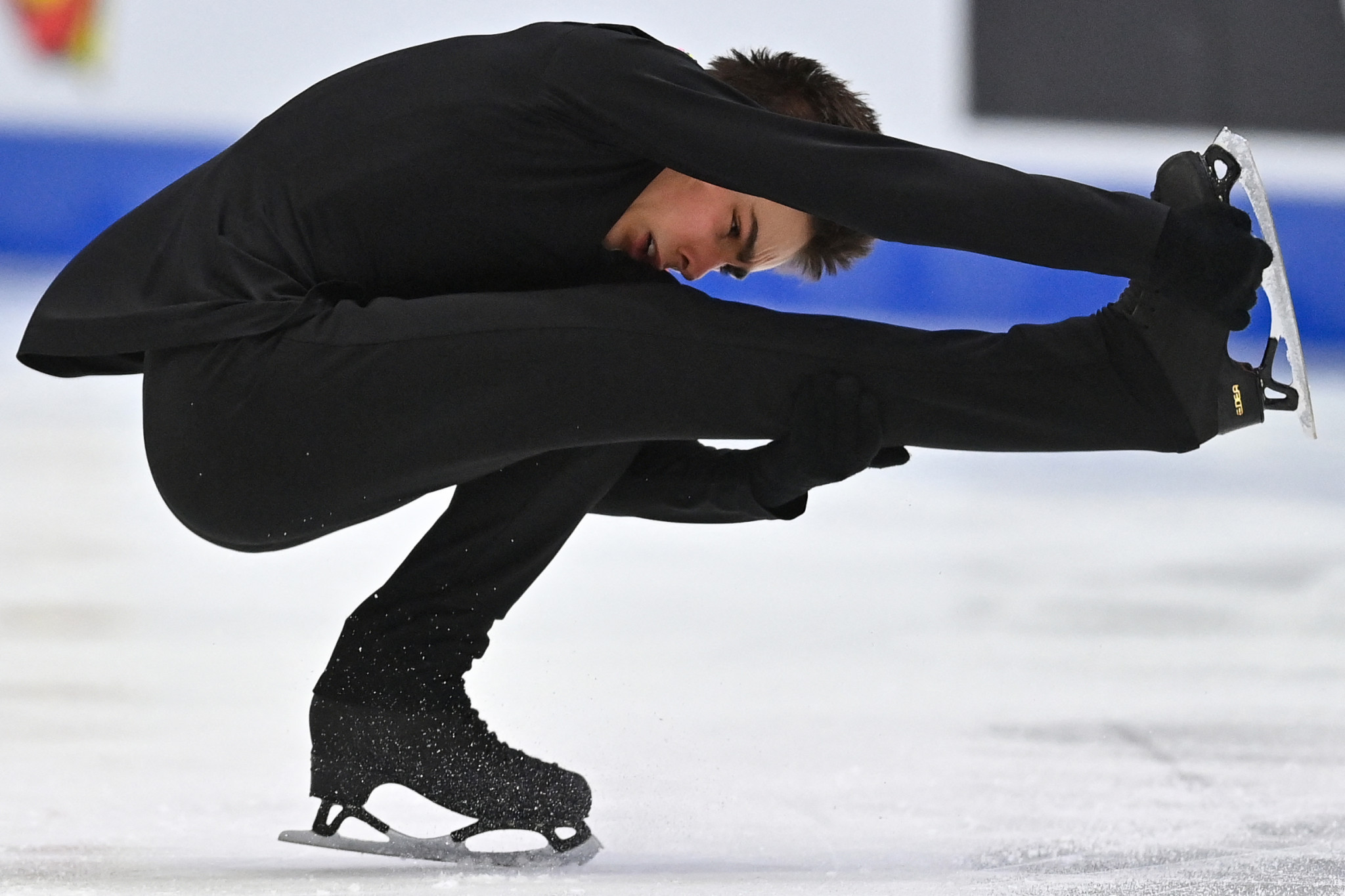 Arlet Levandi of Estonia claimed boys' figure skating gold with an impressive display at the Winter EYOF ©Getty Images