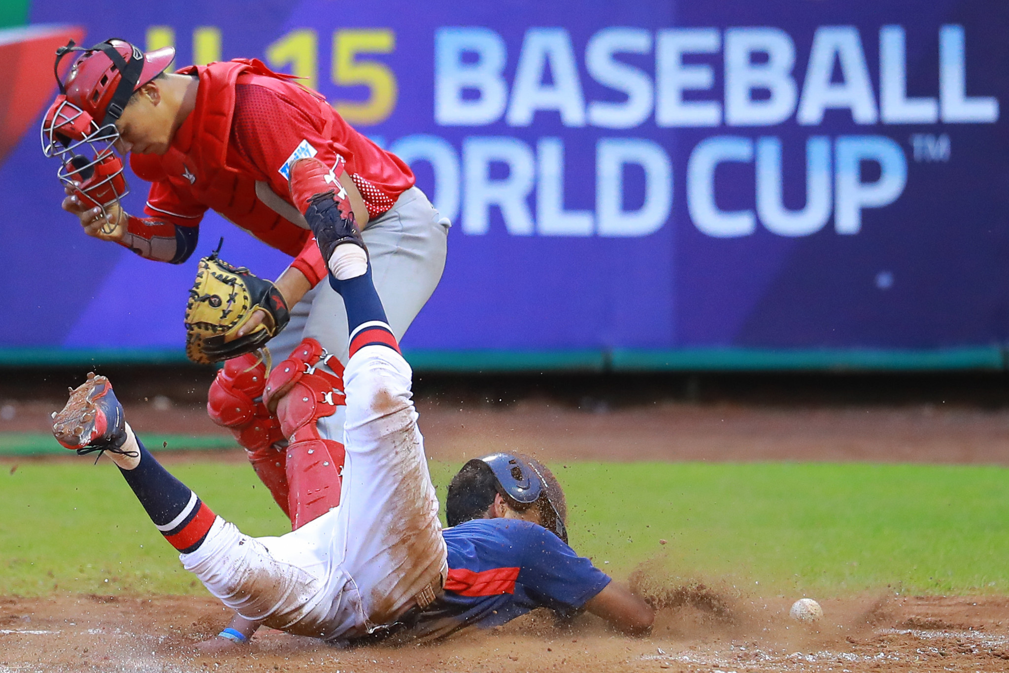 The United States defeated hosts Panama in the Baseball Under-15 World Championships final match of the 2018 edition ©Getty Images