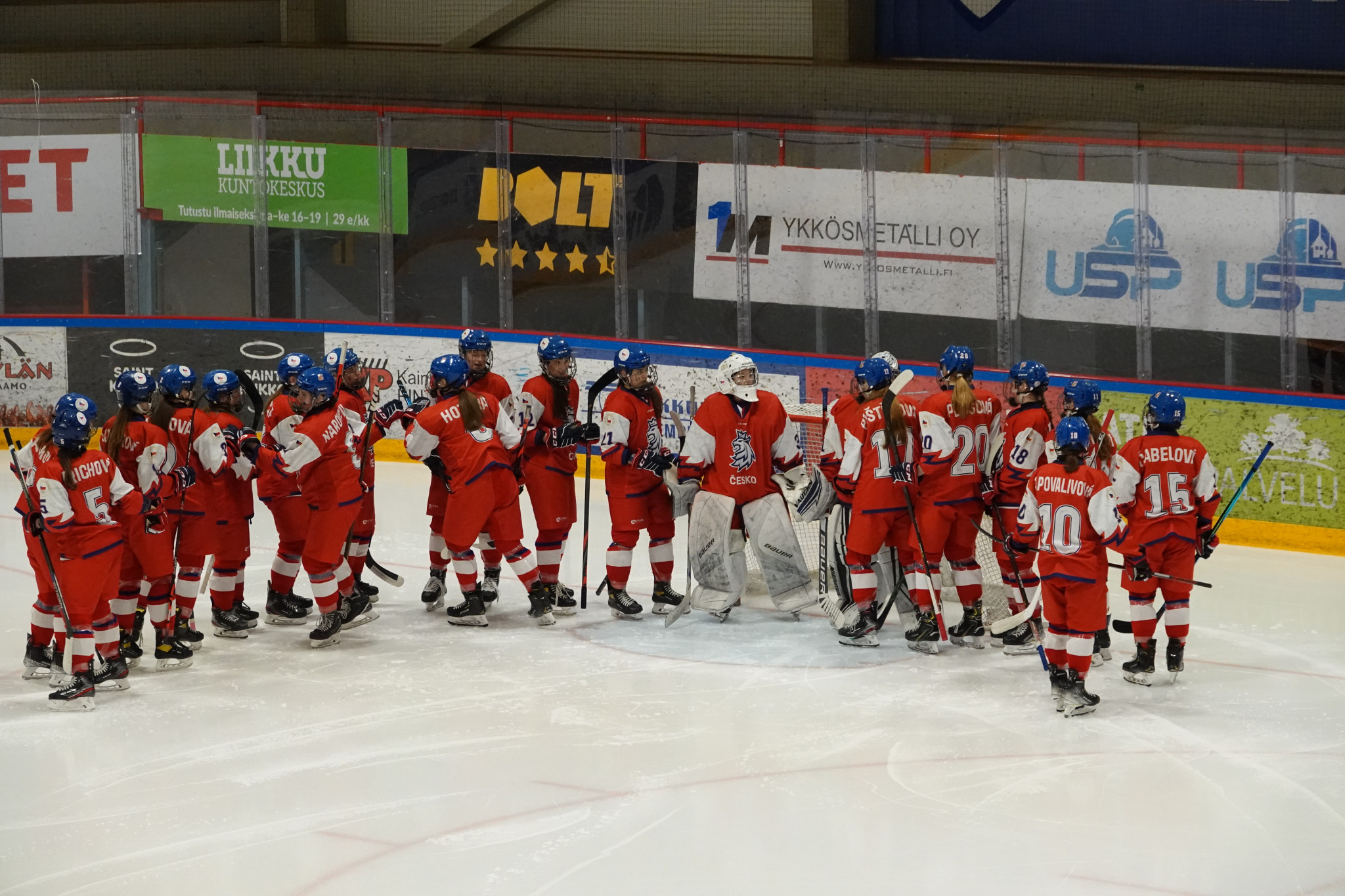 Česká republika vyhrála na penalty a získala zlato v ledním hokeji žen na zimním EYOF