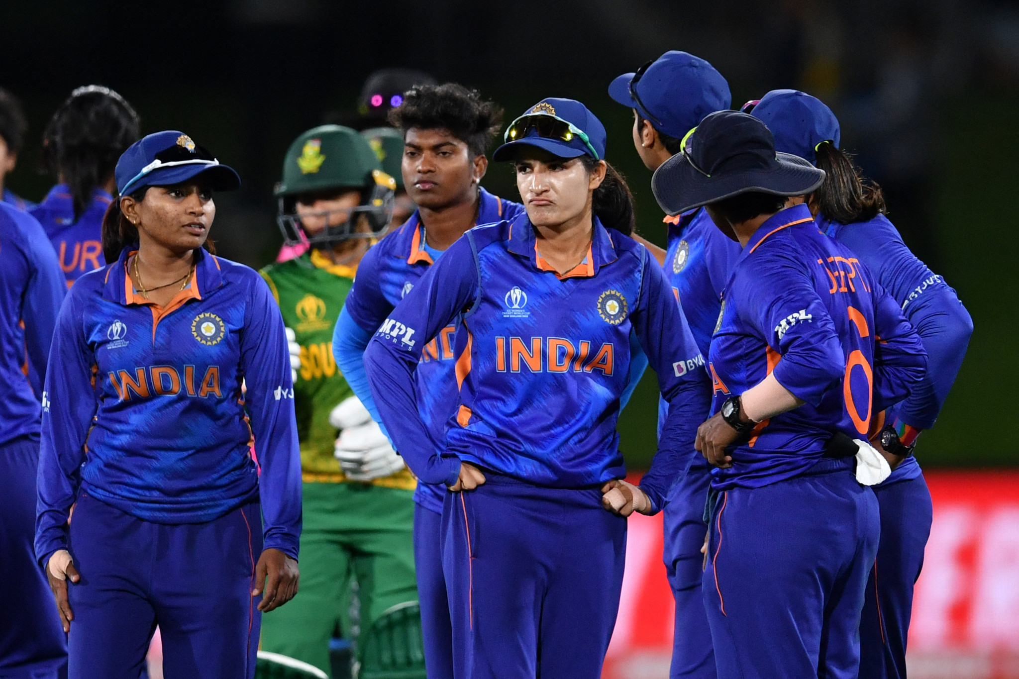 India were eliminated from the Women's Cricket World Cup after a final ball defeat to South Africa ©Getty Images