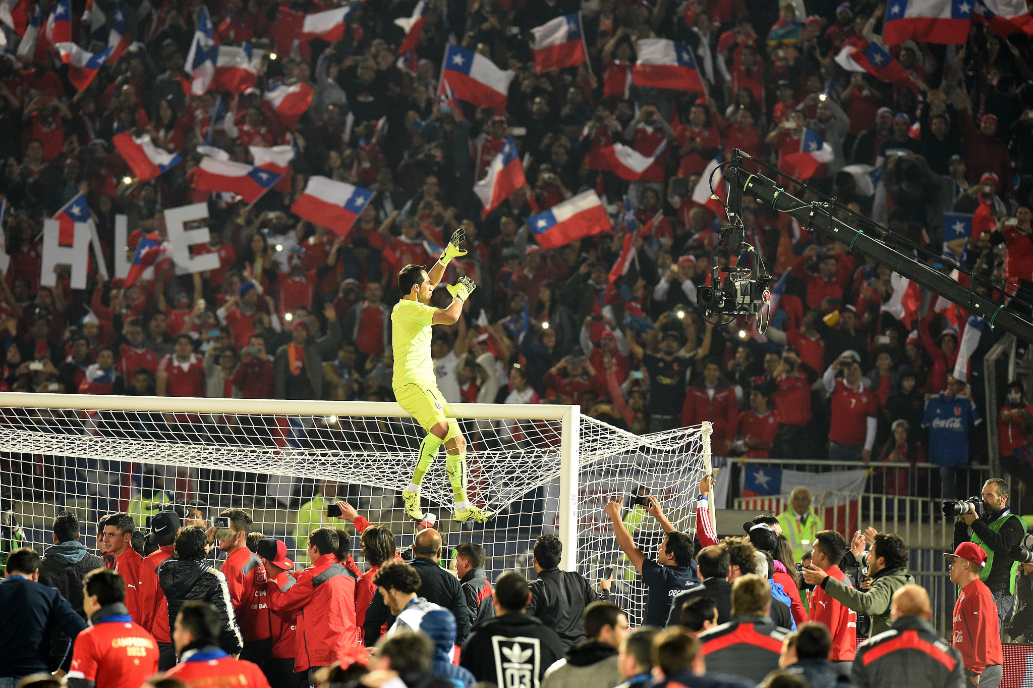 Chile won consecutive Copa America title in 2015 and 2016 before failing to reach the next World Cup ©Getty Images