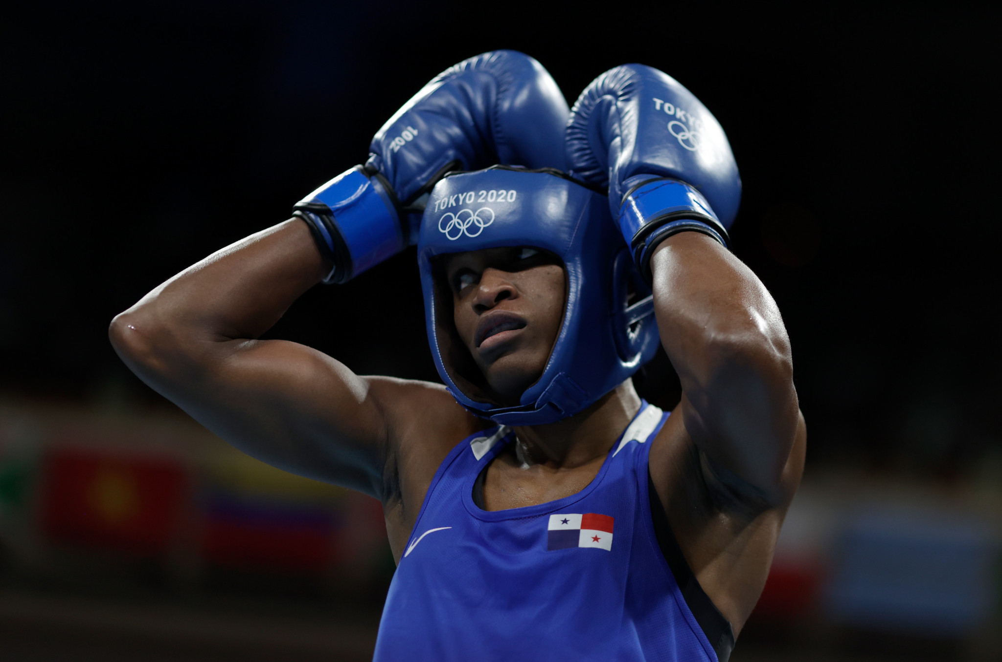 Panamanian Atheyna Bylon has booked her place in the final of the women's middleweight class ©Getty Images