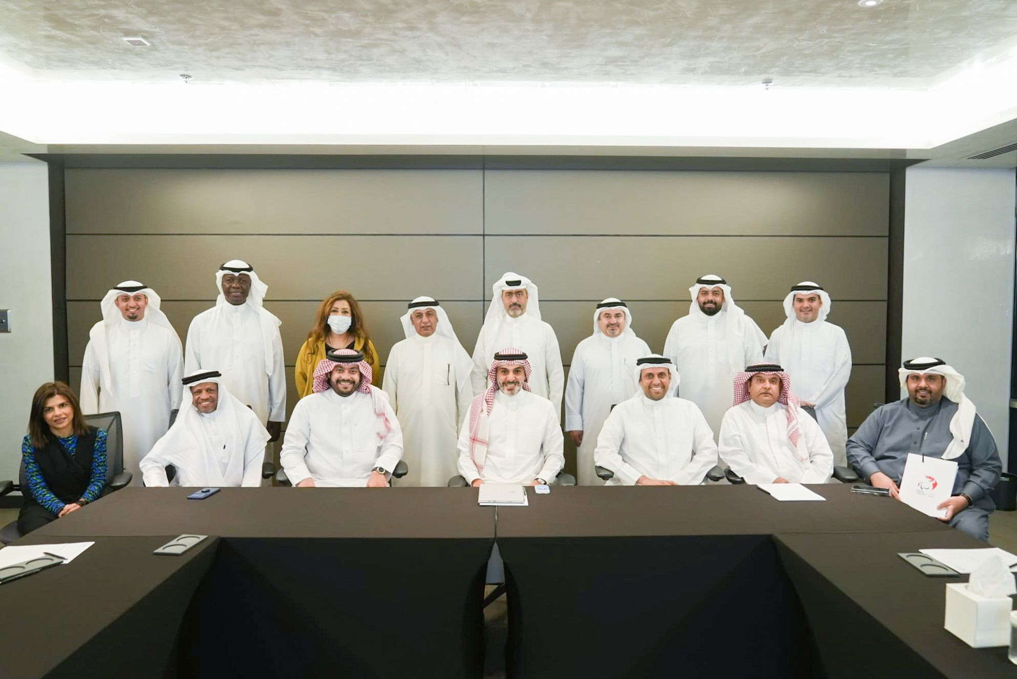 The Bahrain Paralympic Committee held its first meeting of 2022 ©BPC