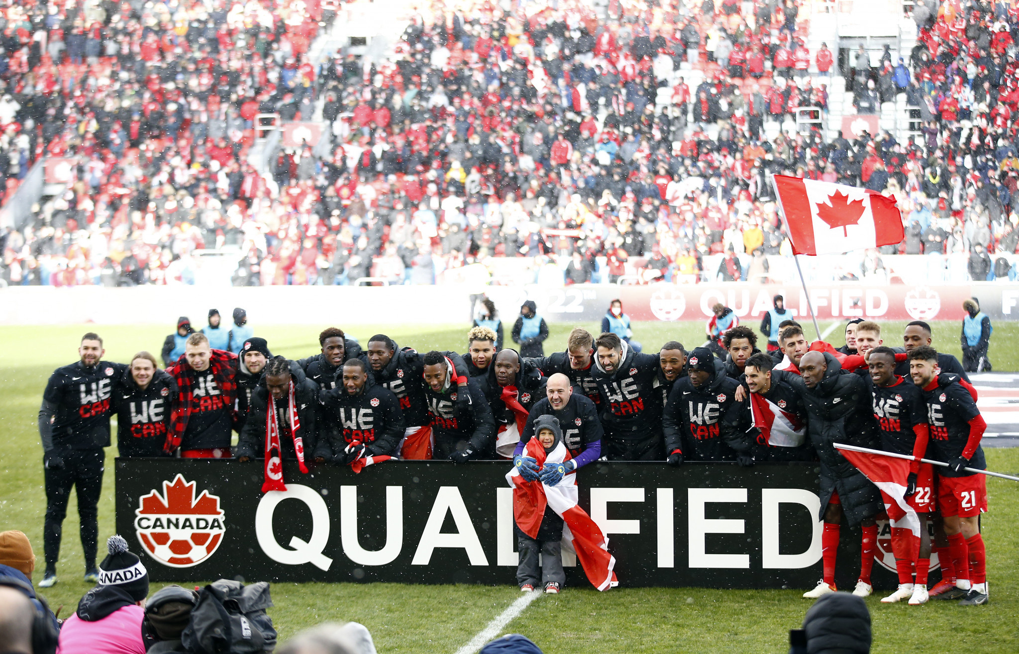 Canada have secured their first men's FIFA World Cup place since 1986 ©Getty Images