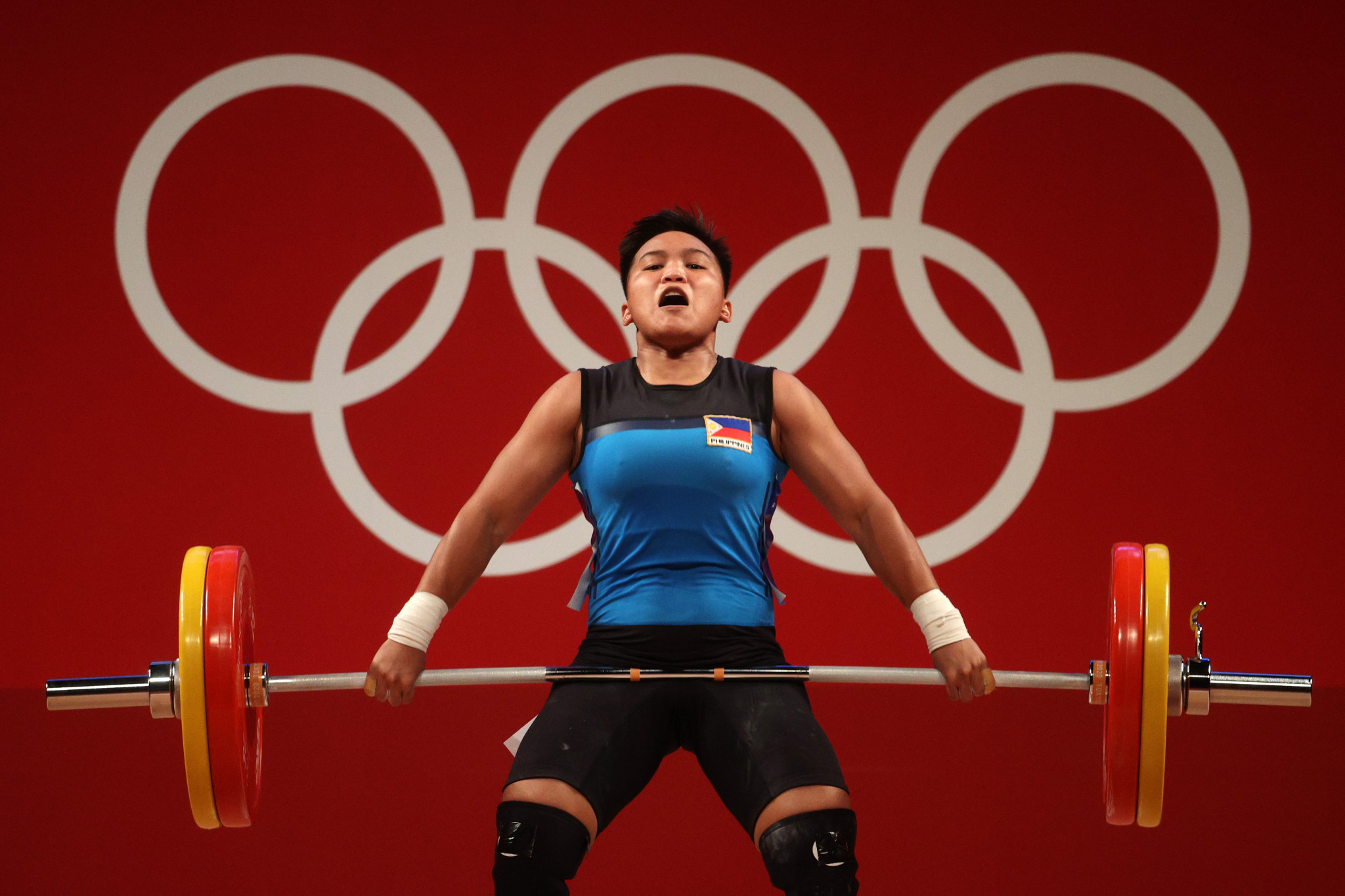 Weightlifter Elreen Ando is another of the Philippines athletes to benefit from the scholarship scheme ©Getty Images