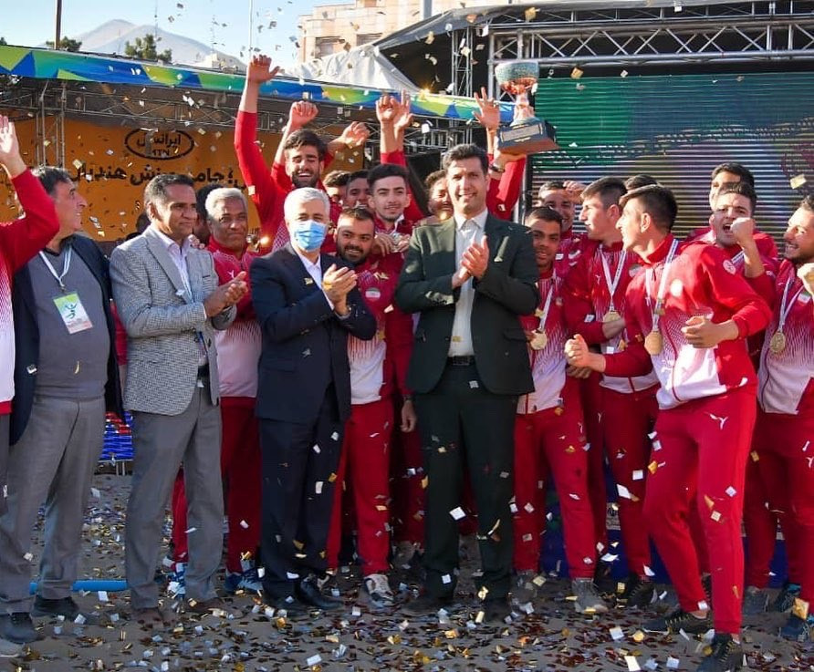 Iran won the Men’s Asian Beach Handball Championship title for the first time ©Asian Handball Federation