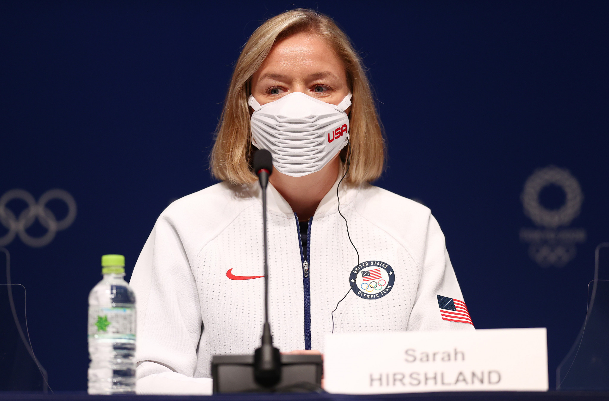USOPC chief executive Sarah Hirshland said the organisation's board meeting saw discussions over integrity issues in sport ©Getty Images