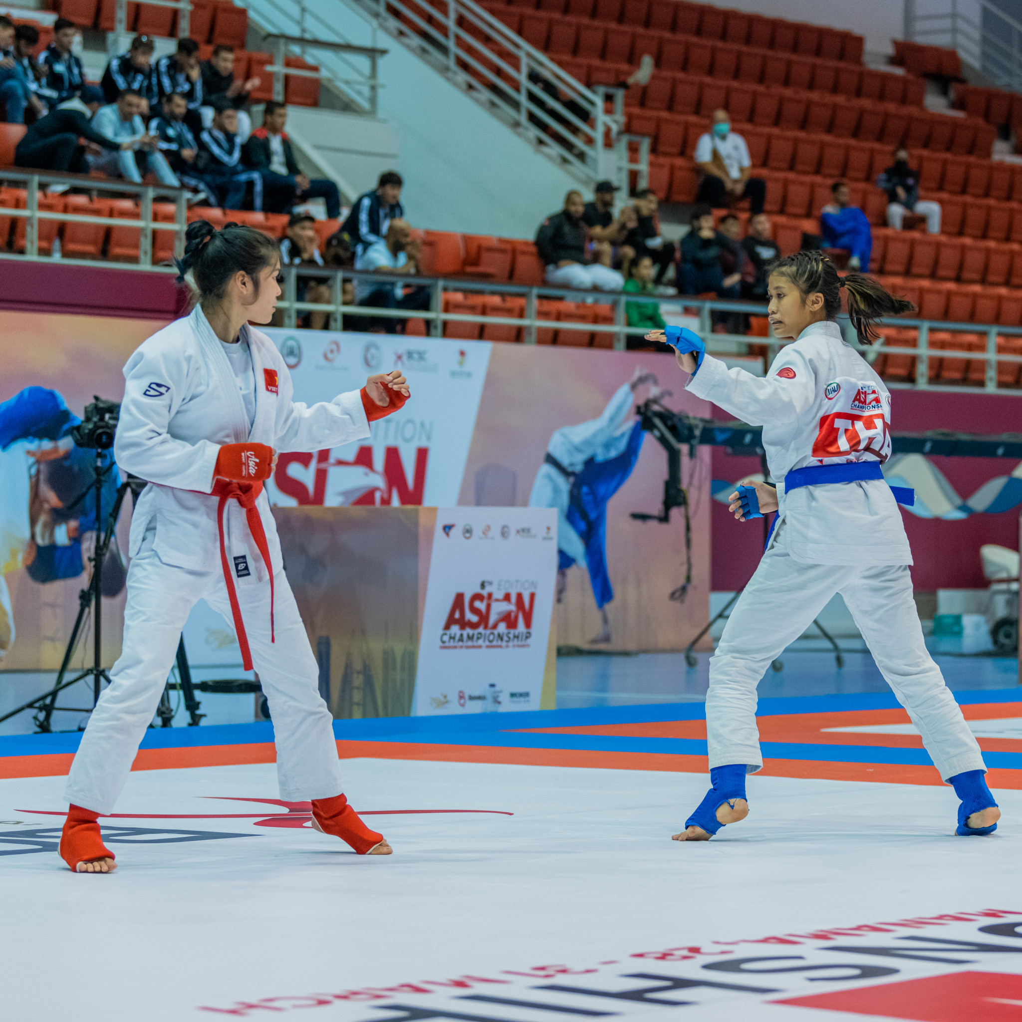 Thailand shoot to top of standings with fighting victories at Asian Ju-Jitsu Championships