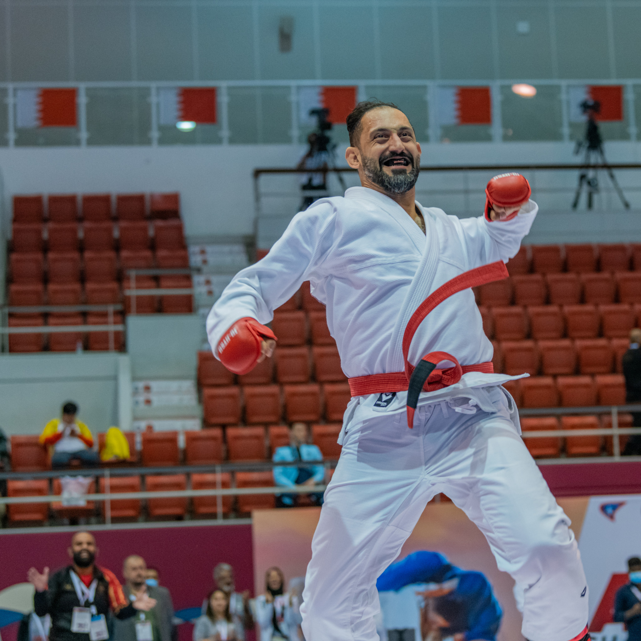 Bahrain's Ahmed Al-Aradi claimed the hosts' first title of the Asian Ju-Jitsu Championships ©JJAU
